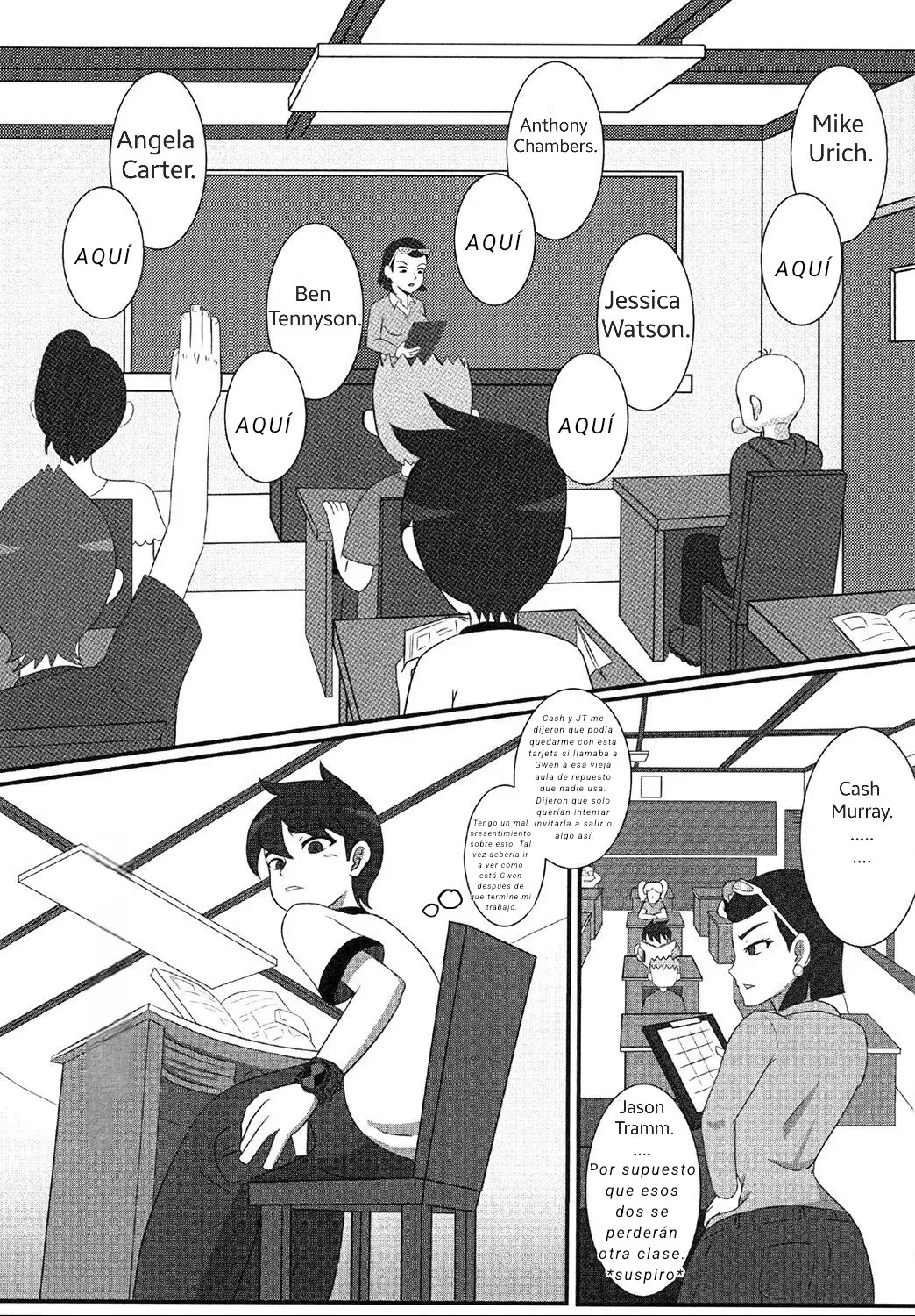 BEN 10 - Gwen LOVE - Rosa Desplumada page 4 full