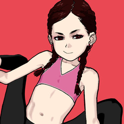 Bluesalm0n Colored Loli Artwork