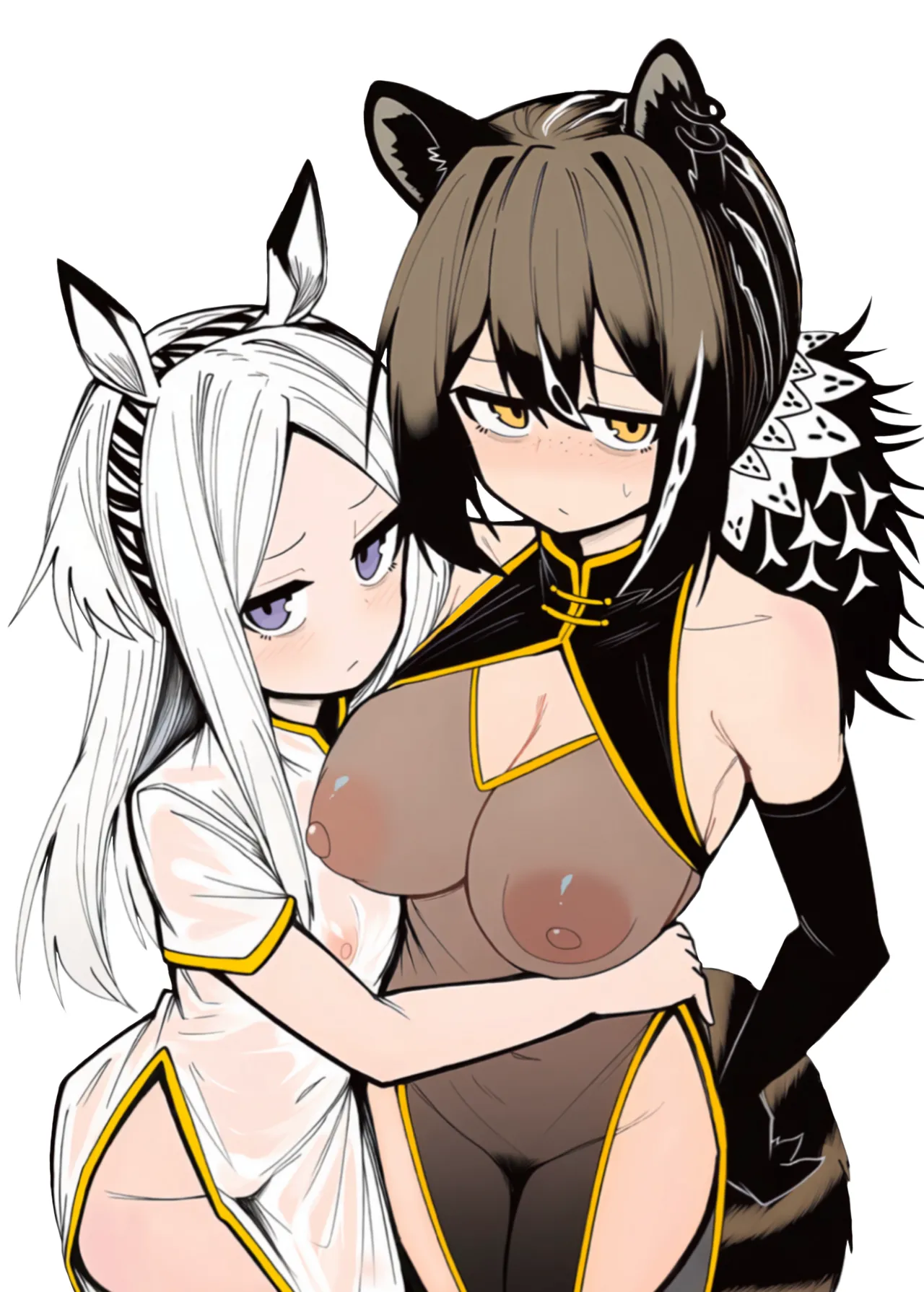 Arknights See-Through China Dress Club Goudou page 2 full