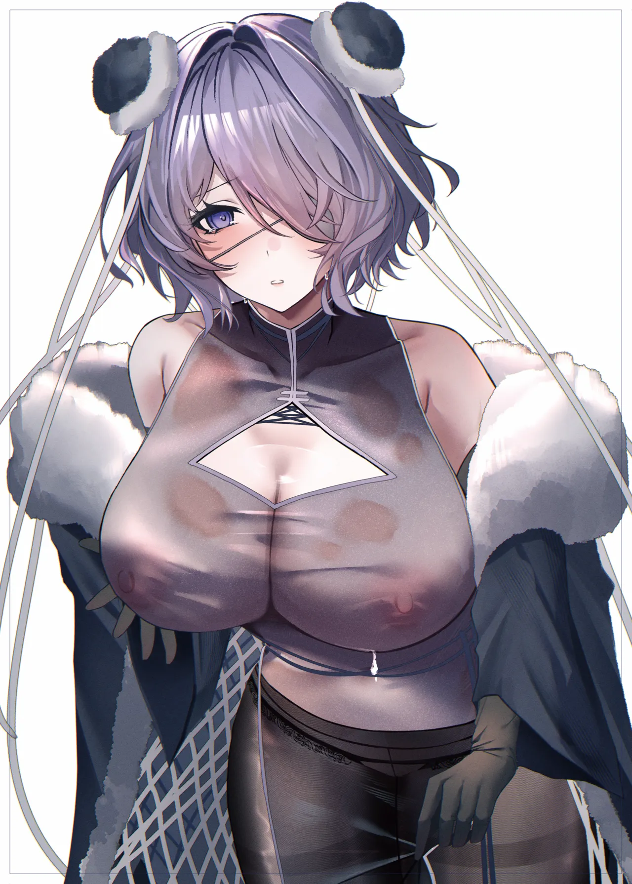 Arknights See-Through China Dress Club Goudou page 4 full