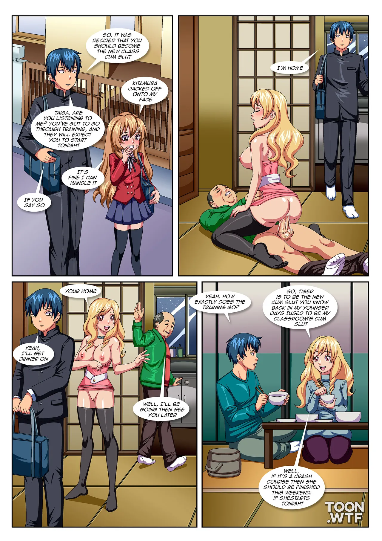 ToraDora! - Little Cum Slut page 3 full