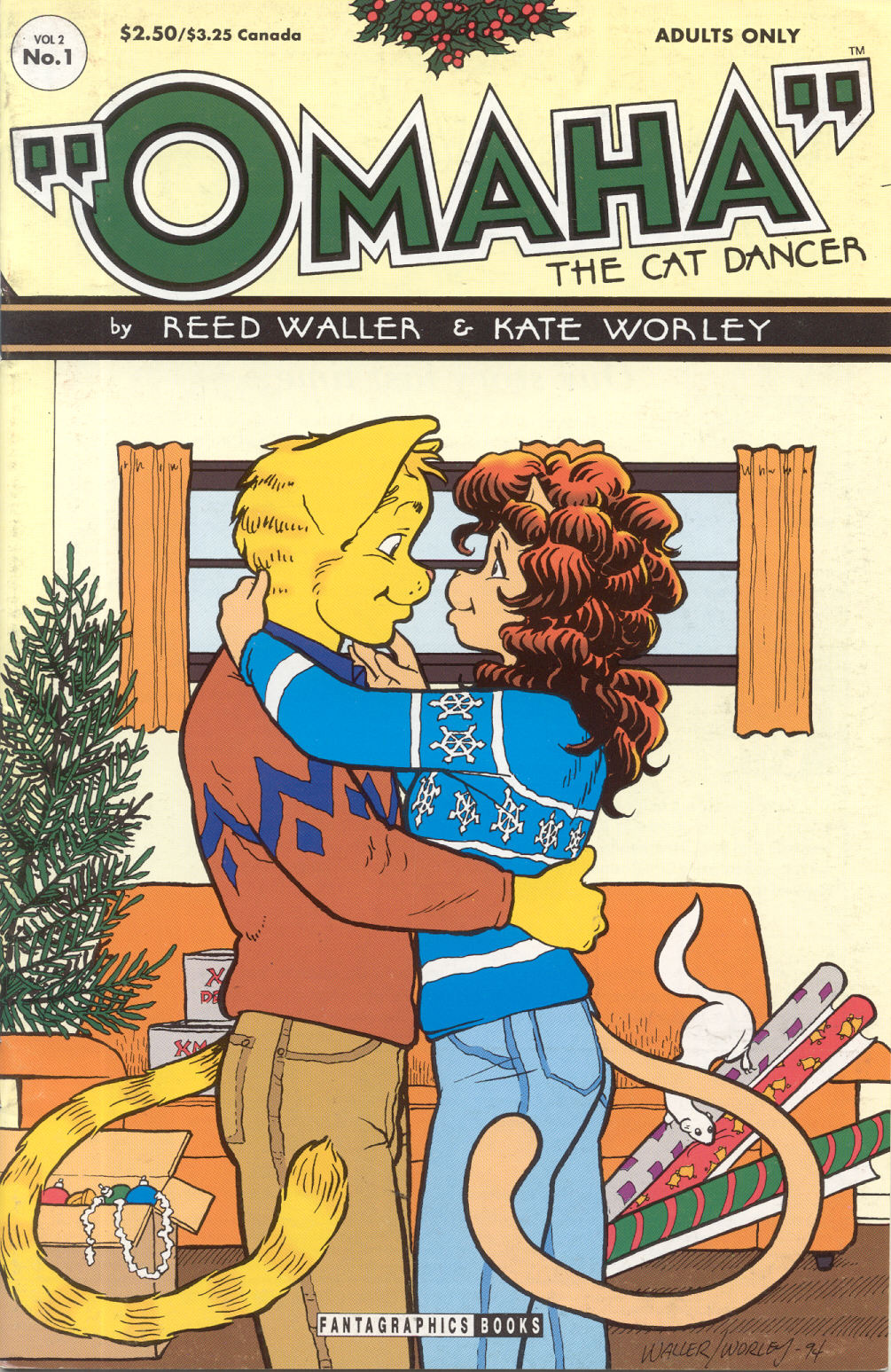 Omaha Fantagraphics #1 page 1 full