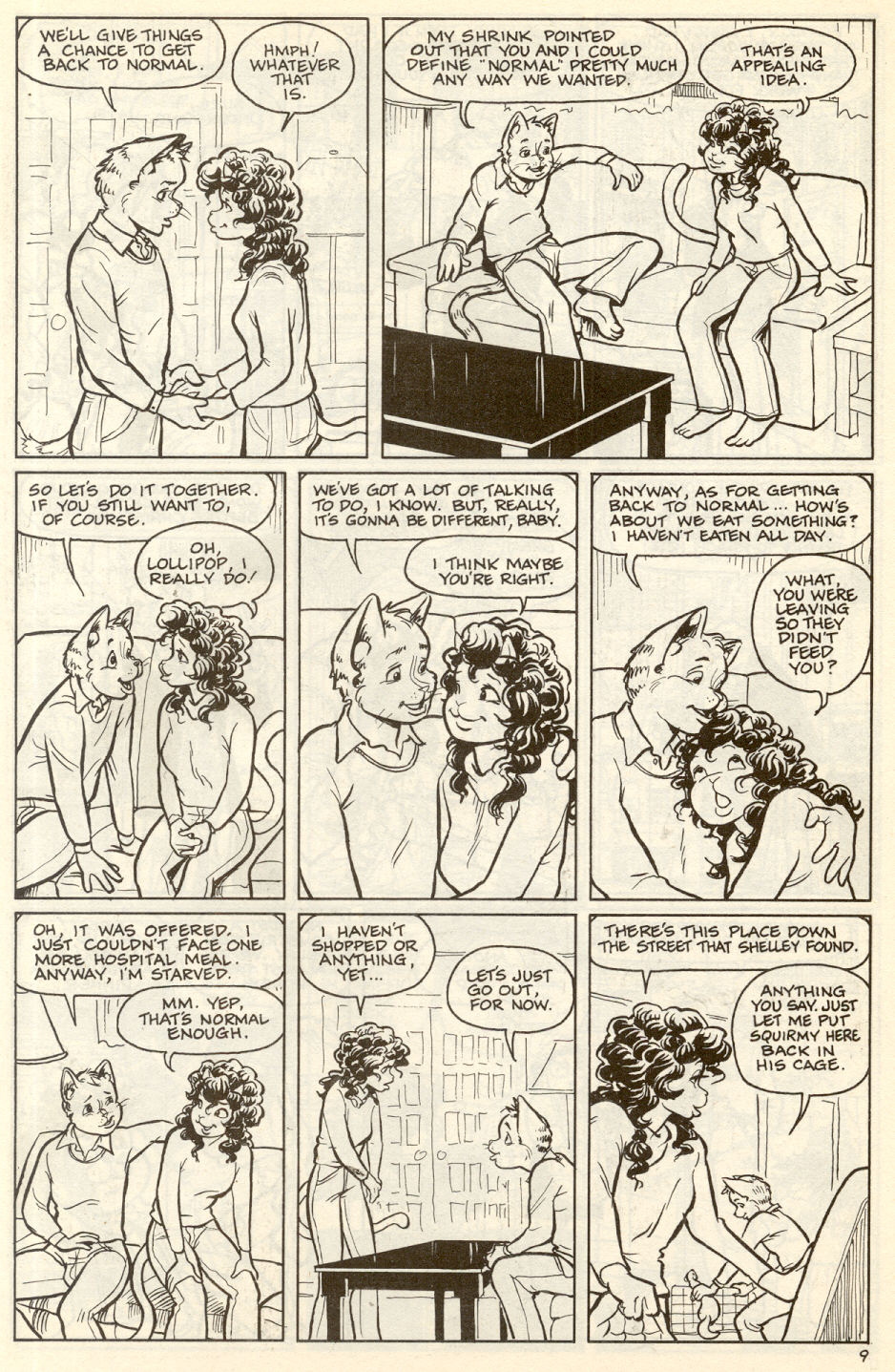Omaha Fantagraphics #1 page 10 full