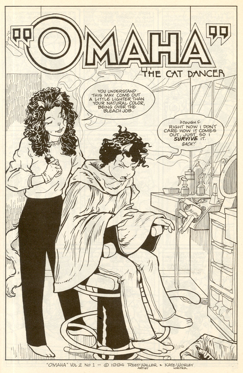 Omaha Fantagraphics #1 page 3 full