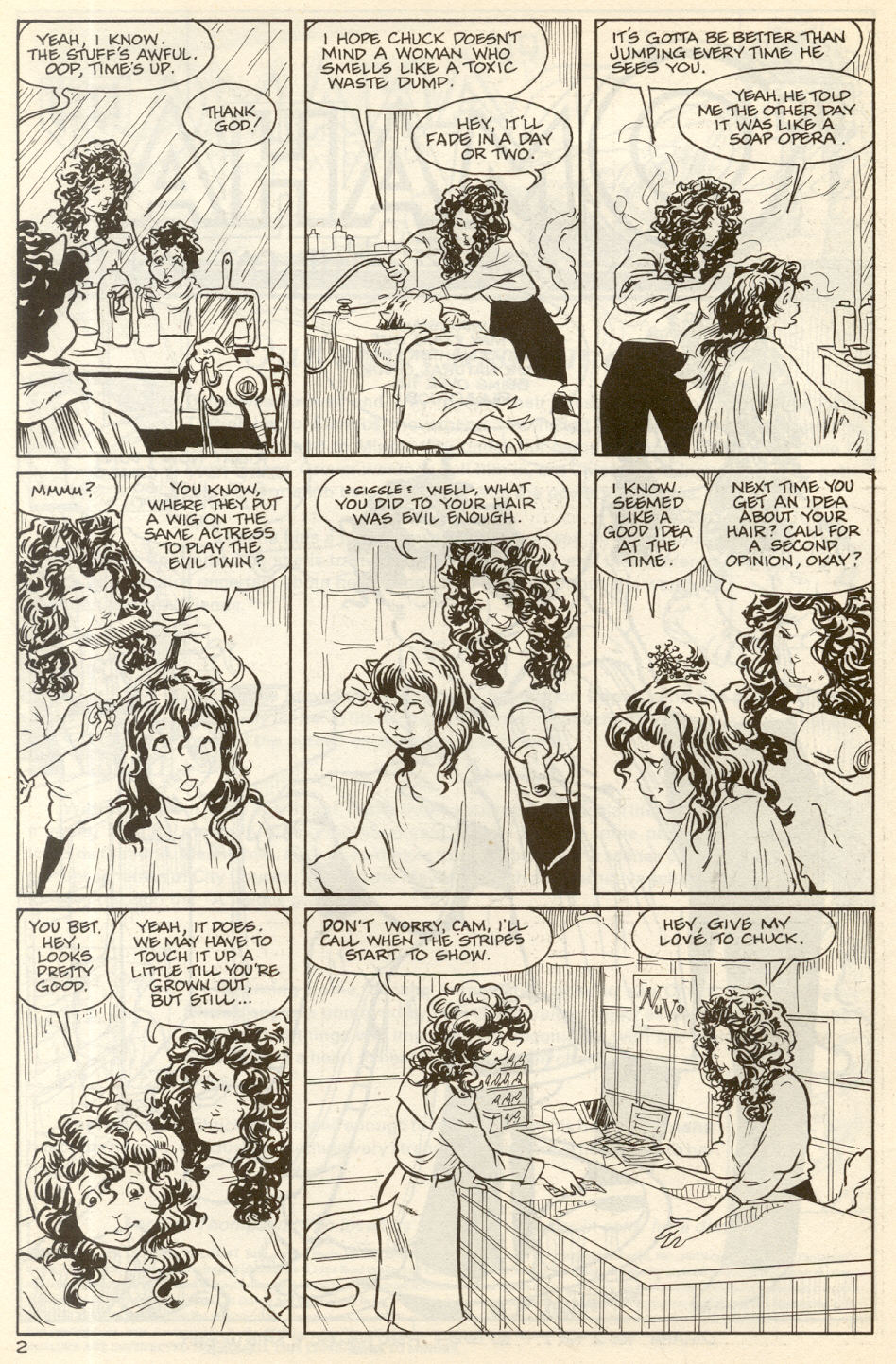 Omaha Fantagraphics #1 page 4 full