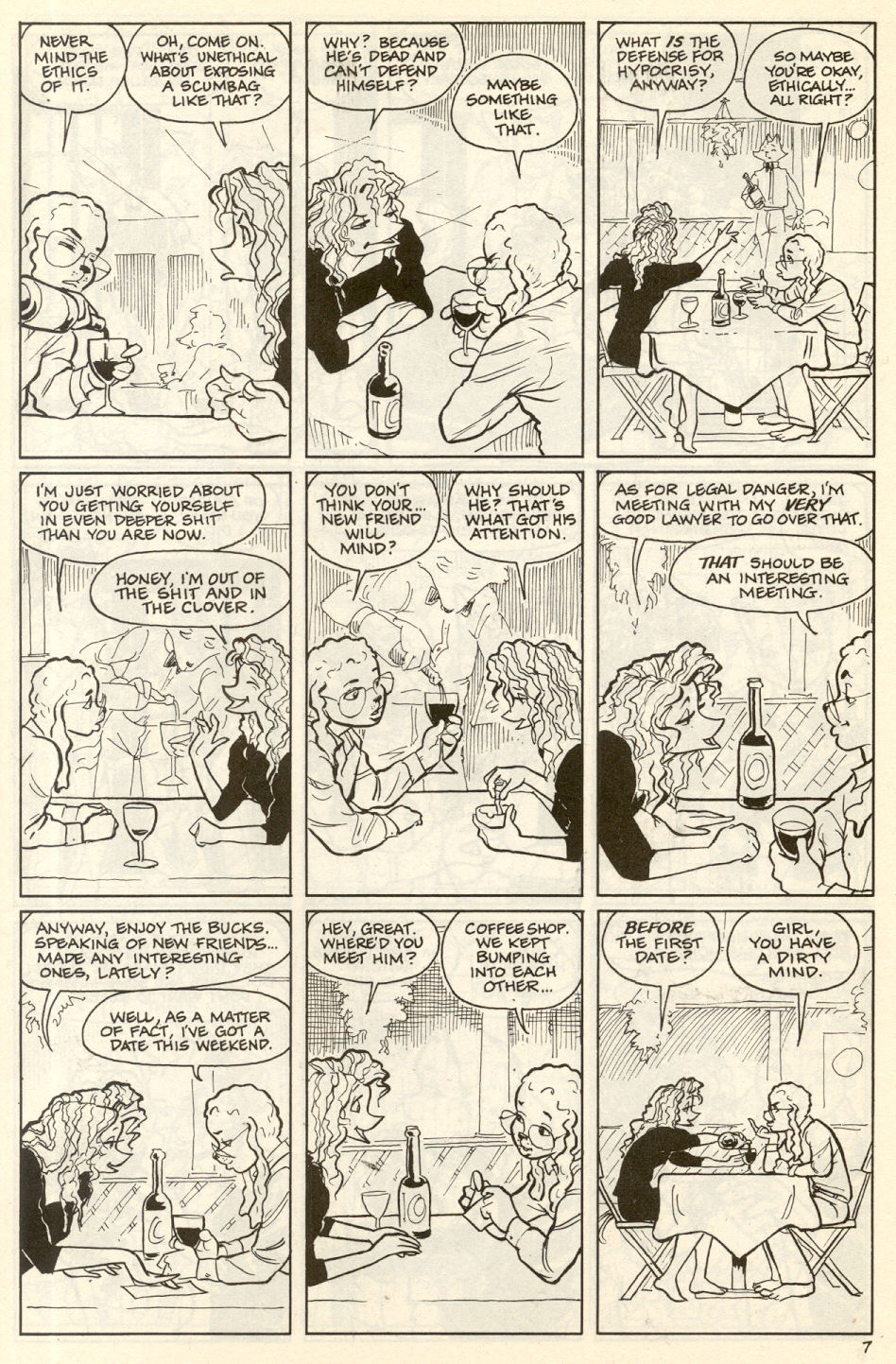 Omaha Fantagraphics #1 page 9 full
