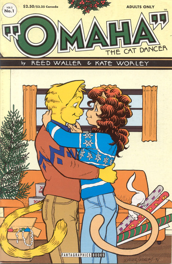 Omaha Fantagraphics #1 cover