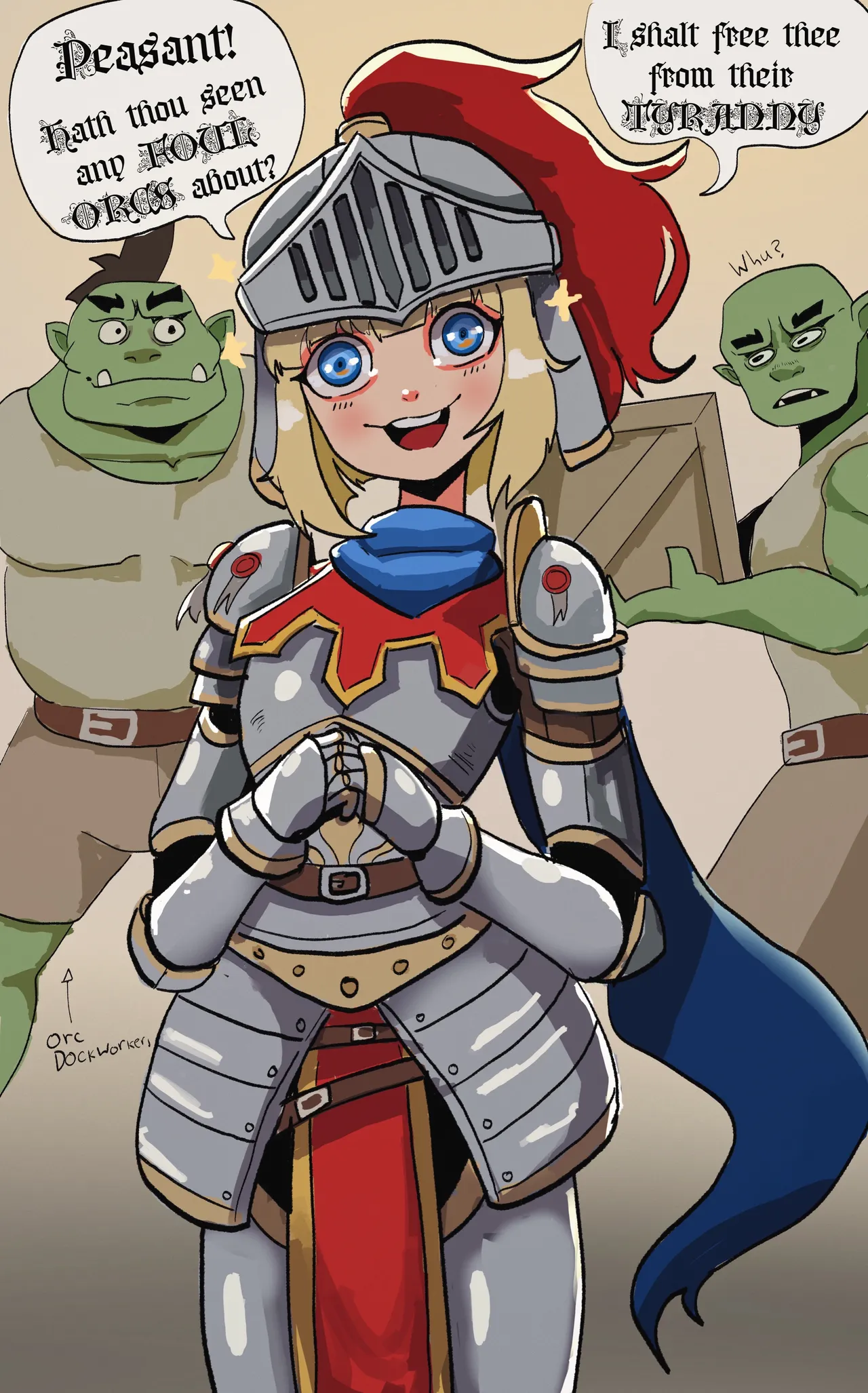 Chivalry Starved Knight/Familiar Lands page 8 full