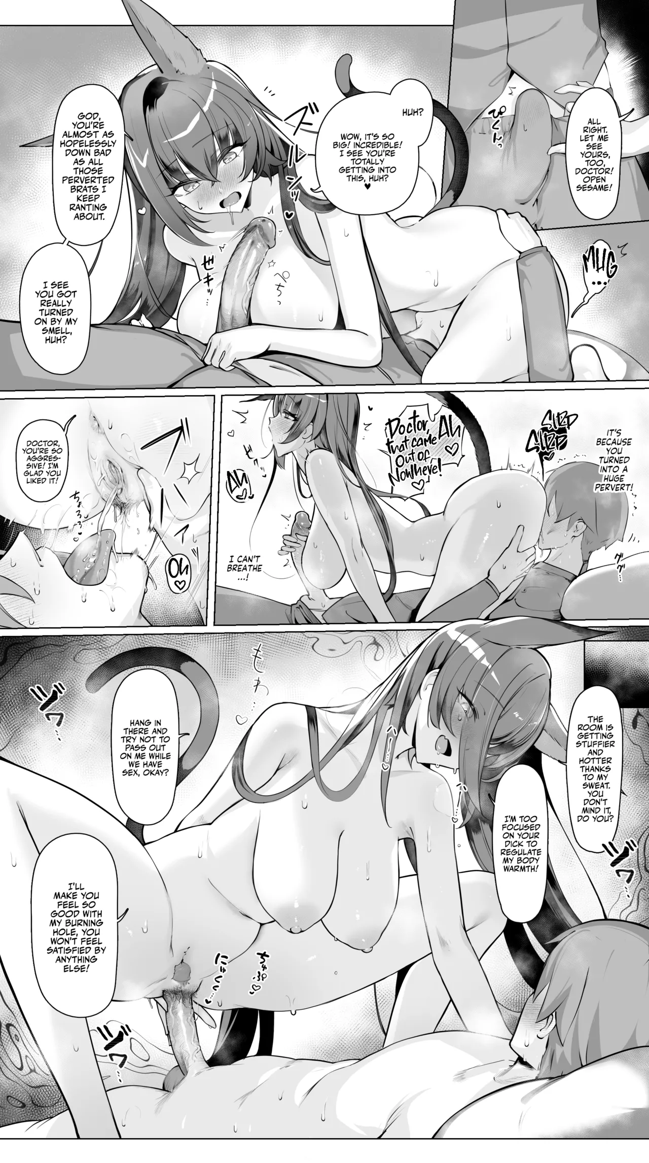 Blaze to Sauna Mitai na Sex suru Hanashi page 5 full