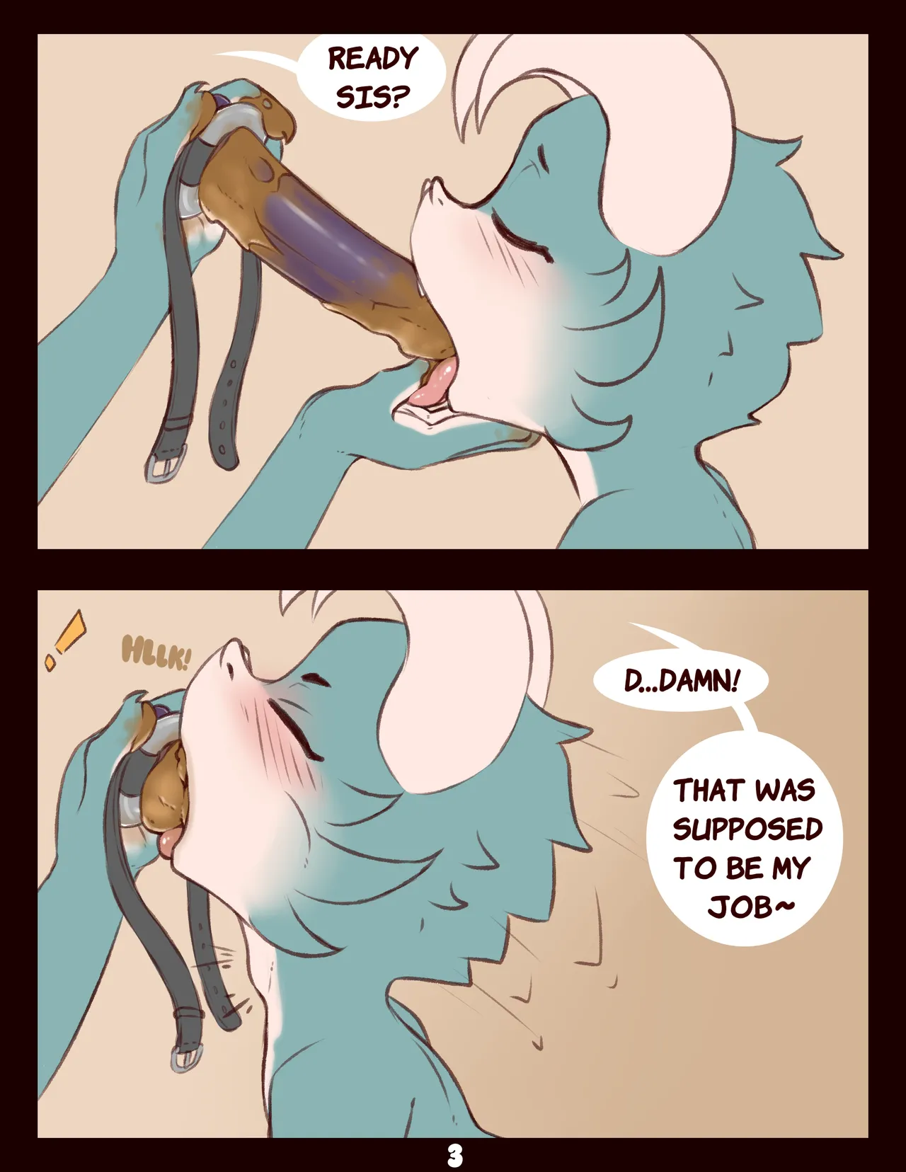 ToriLo Comic page 3 full