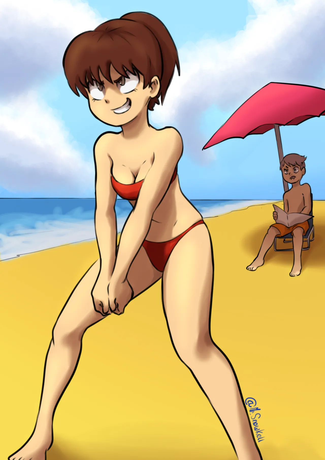 Mr. Snowkell's fanbox illustrations. page 4 full