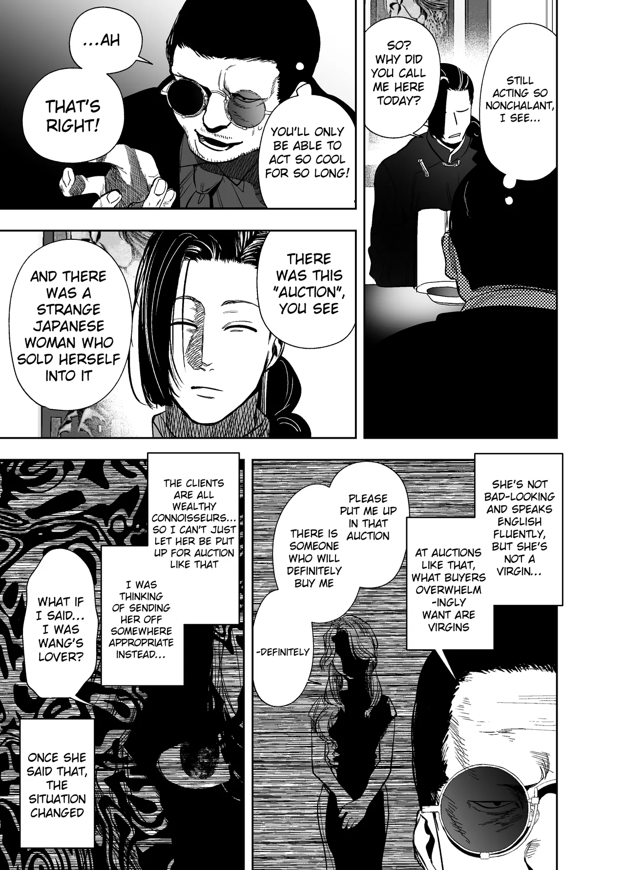 Shinshoku -Yami Auction de Otosareta Saki wa, Chuuka-kei Mafia no Moto Ijimekko deshita- | The one who won the bid for me at the underground auction turned out to be a Chinese mafia boss page 5 full