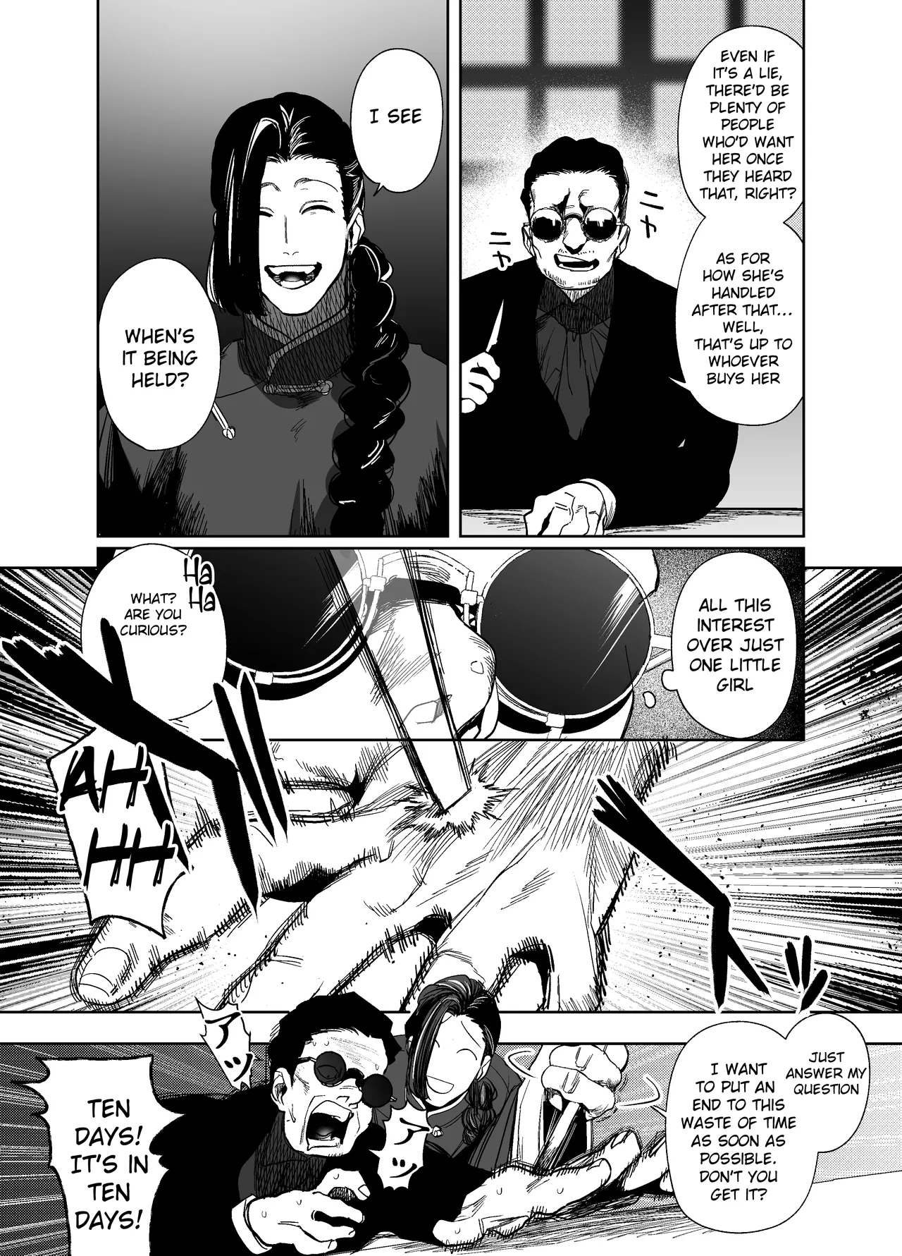 Shinshoku -Yami Auction de Otosareta Saki wa, Chuuka-kei Mafia no Moto Ijimekko deshita- | The one who won the bid for me at the underground auction turned out to be a Chinese mafia boss page 6 full