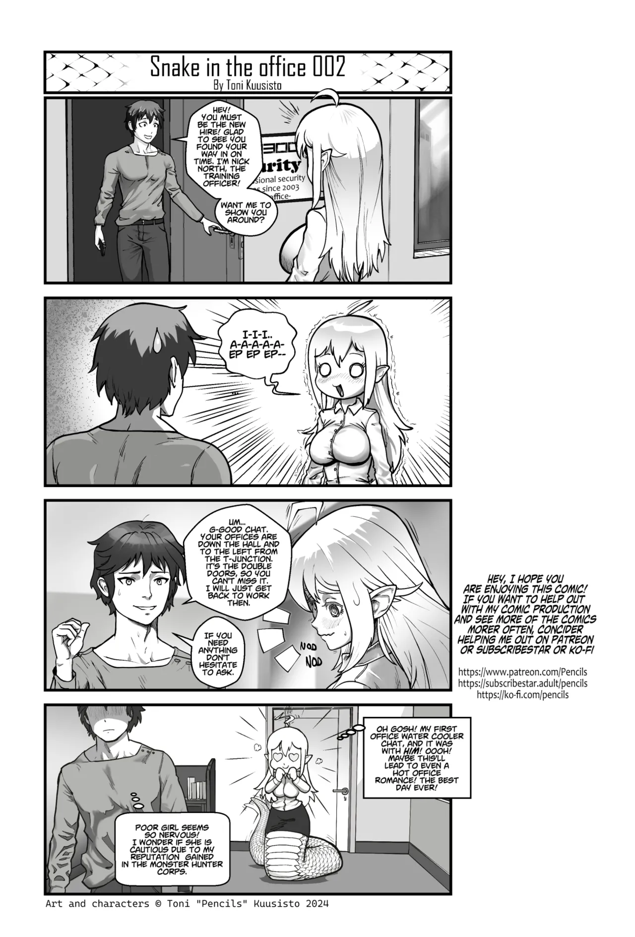 Snake in the Office page 6 full