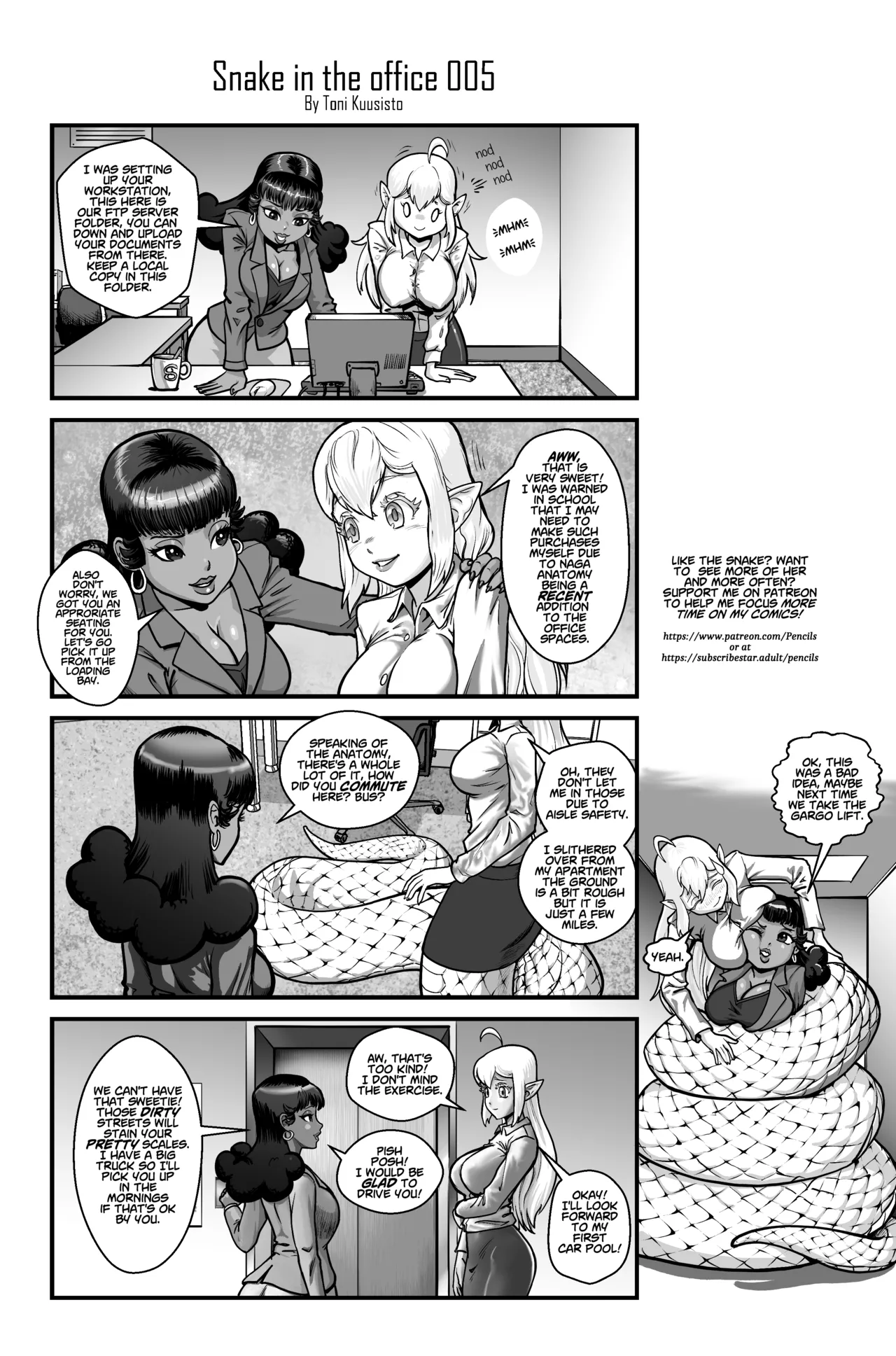 Snake in the Office page 9 full