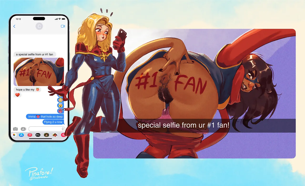 Ms. Marvel x Captain Marvel page 3 full