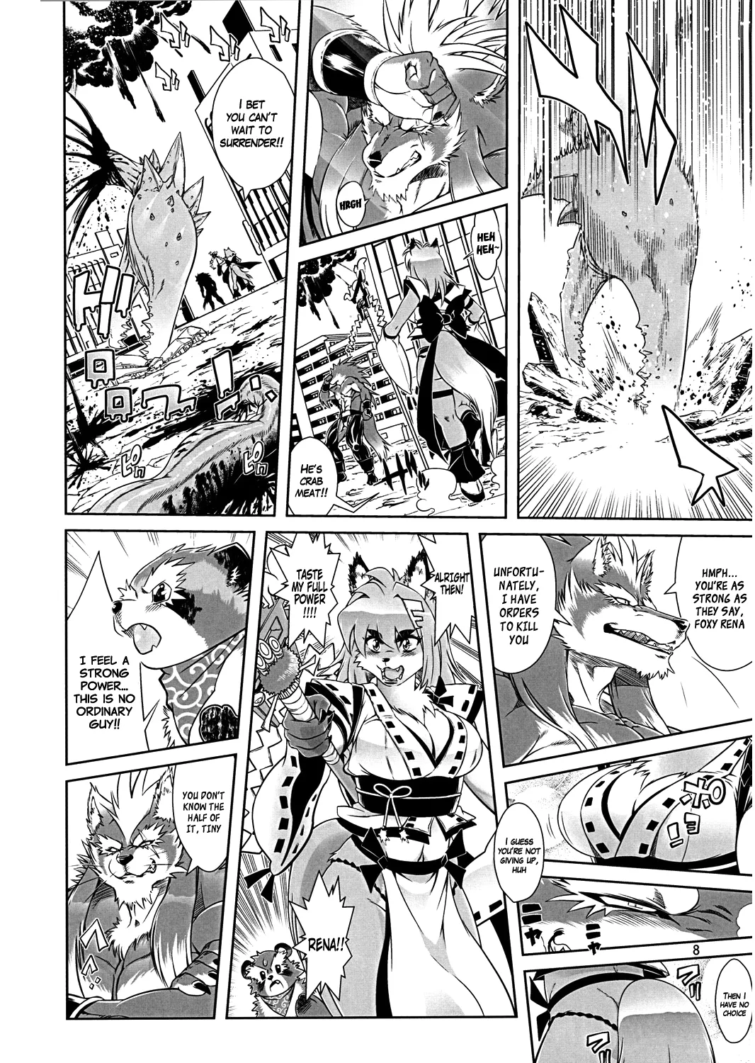 Mahou no Juujin Foxy Rena Vol 1-21 page 8 full