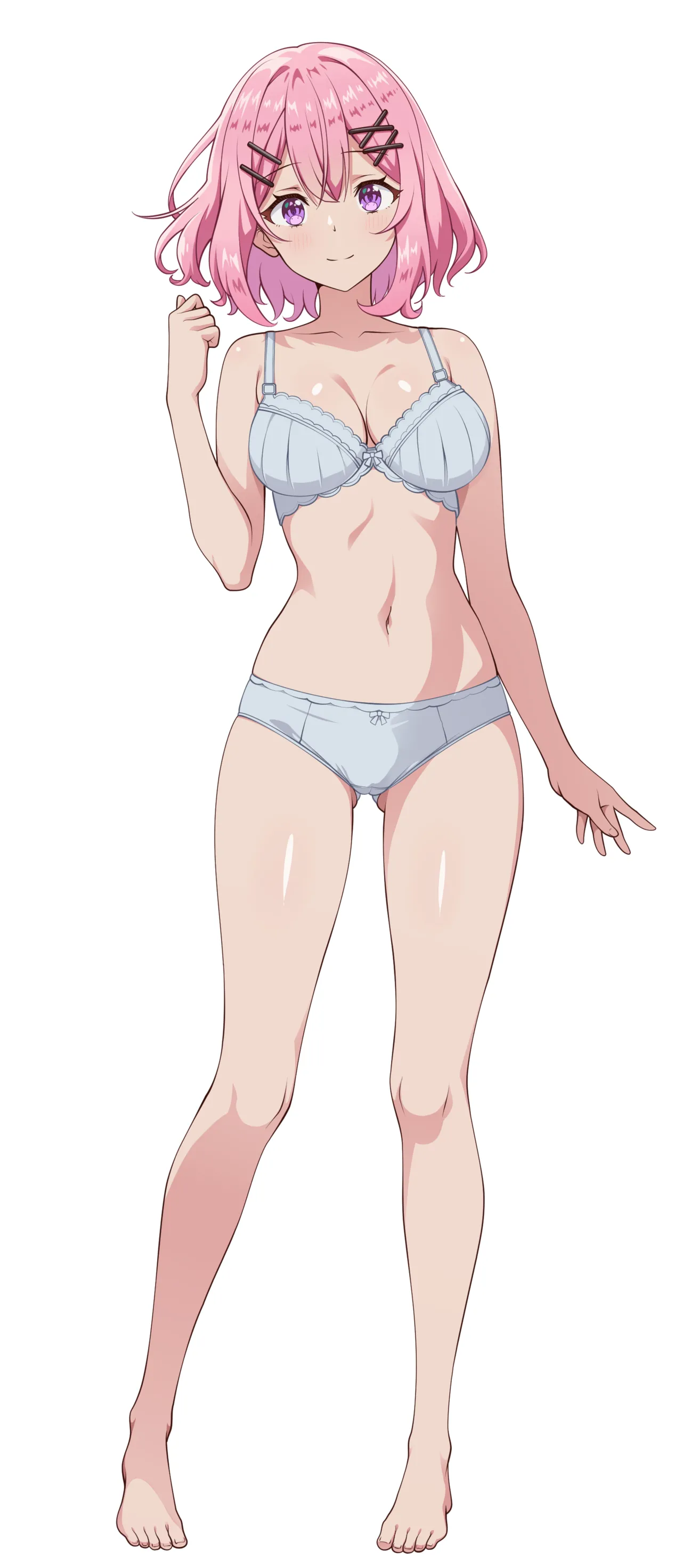 It looks like a character design sketch for Amaori Renako. page 3 full