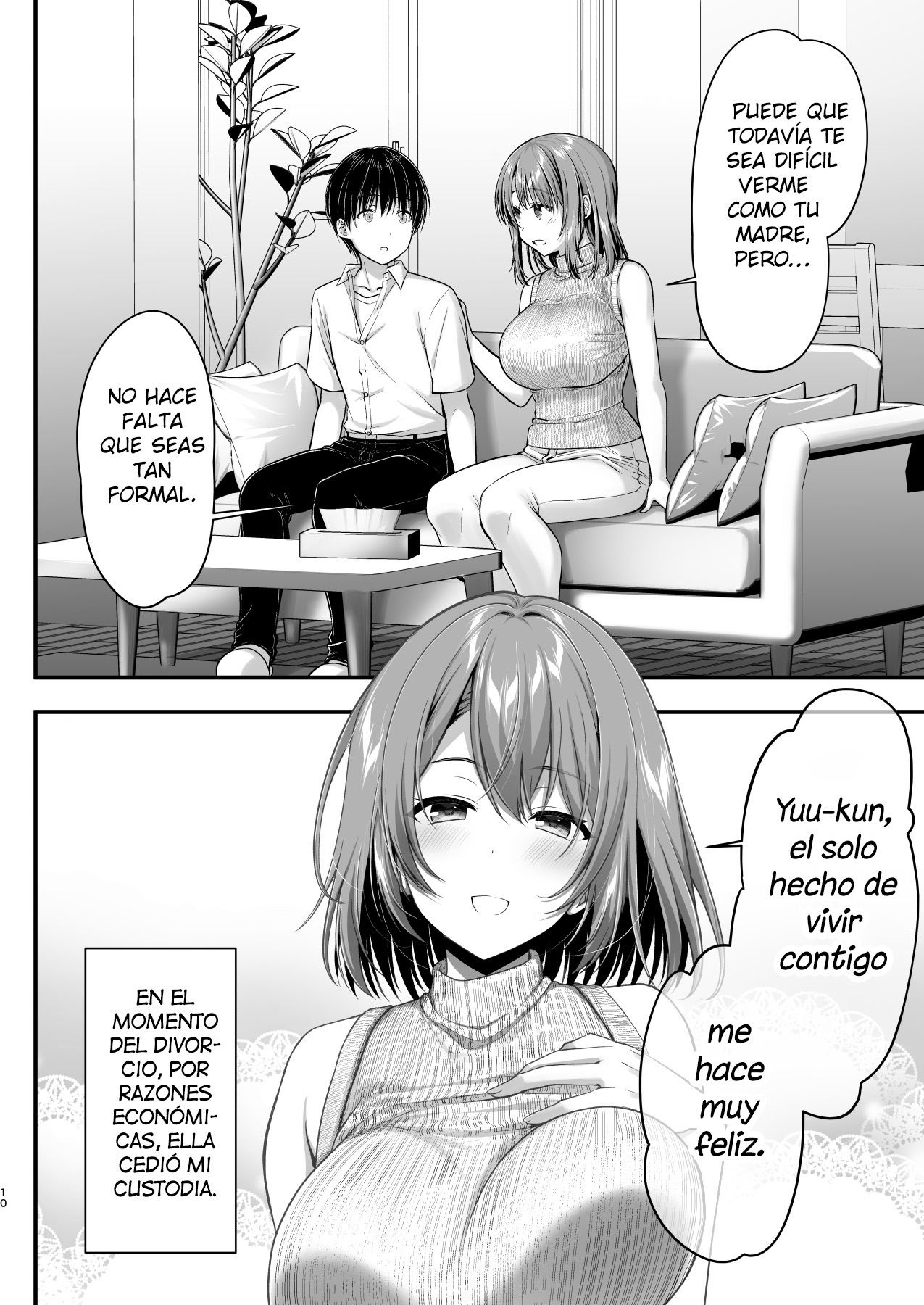 Kon'na Sukebena Karada de Hahaoya wa Muridaro! Muboubi sugiru Haha de Nuki makuru Hibi Remake page 10 full