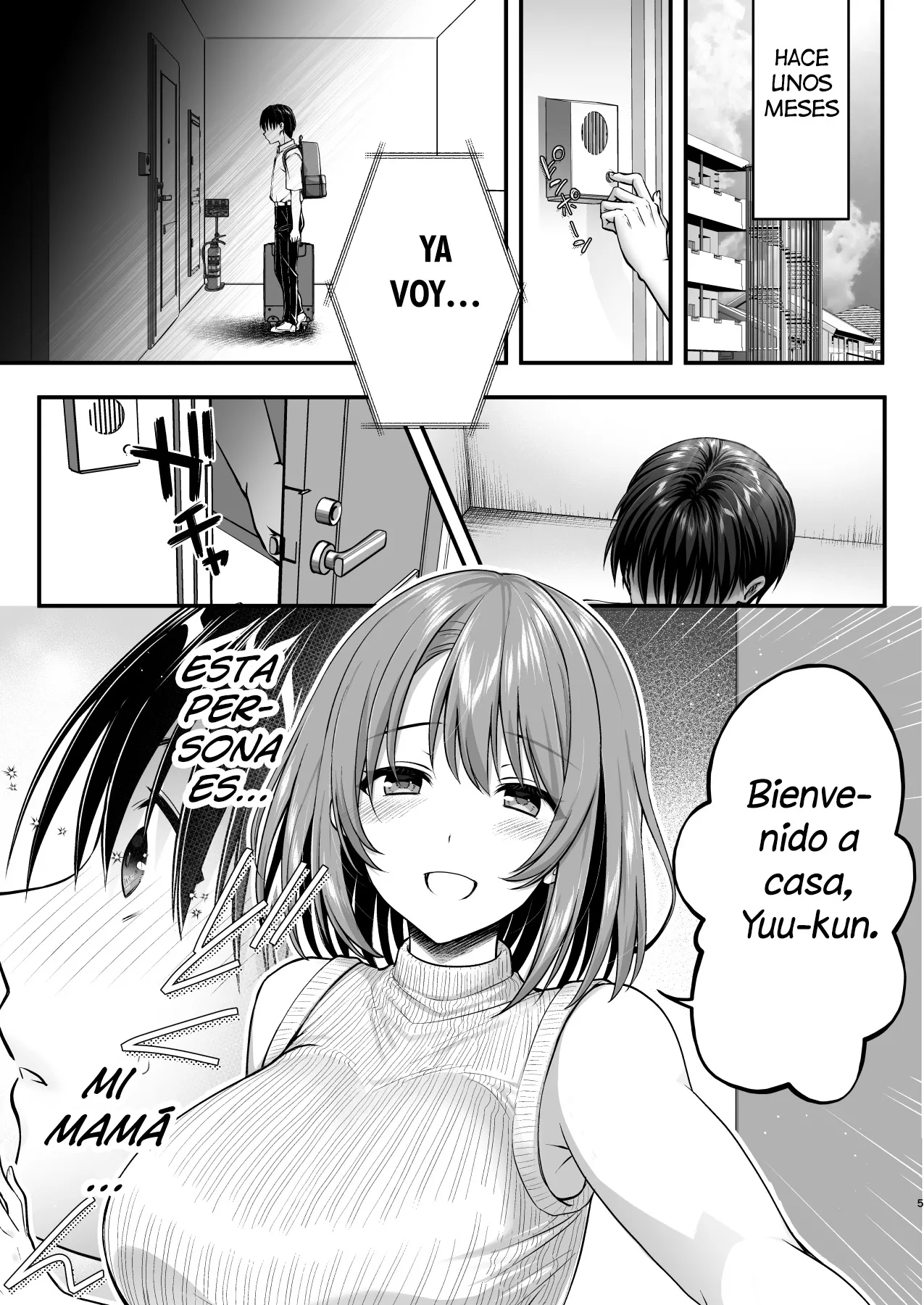 Kon'na Sukebena Karada de Hahaoya wa Muridaro! Muboubi sugiru Haha de Nuki makuru Hibi Remake page 5 full