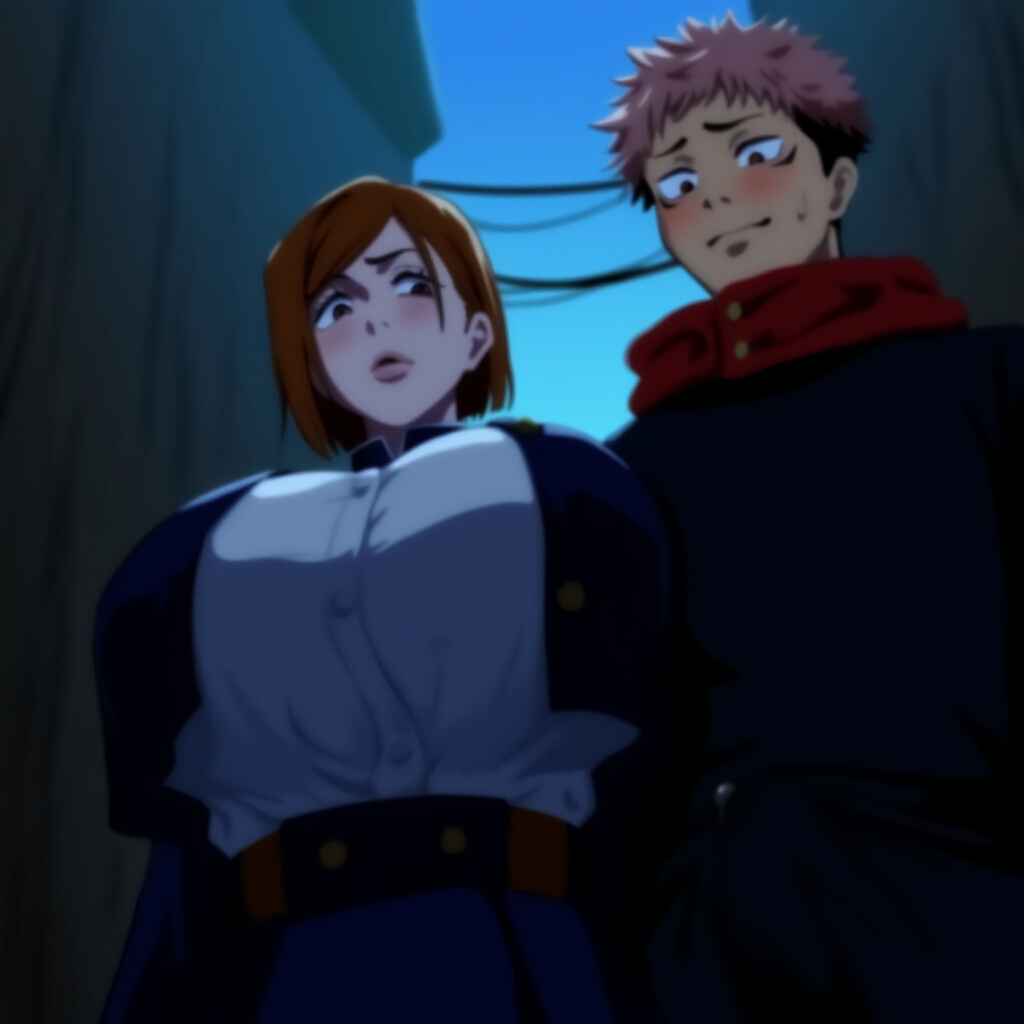 Kugisaki Nobara ＆ Yuuji Itadori【AI Generated】 page 2 full