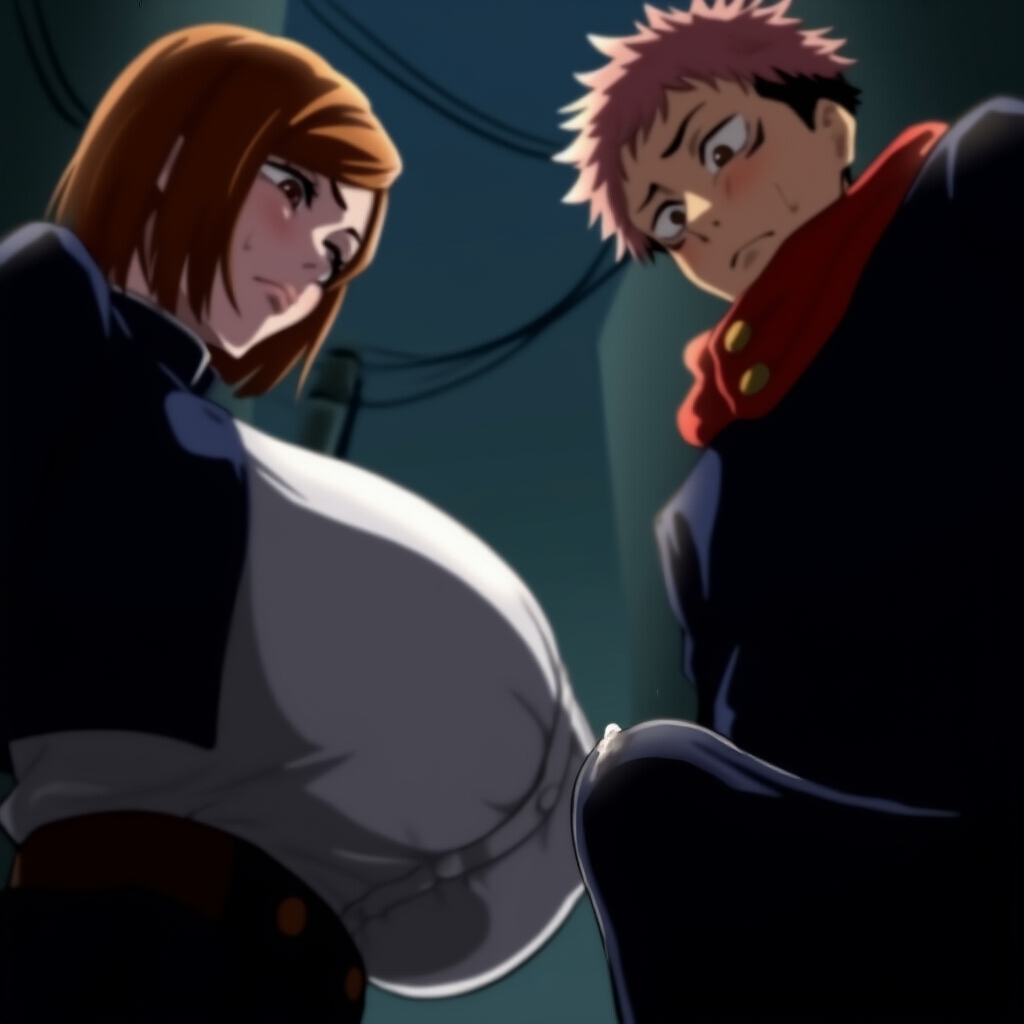 Kugisaki Nobara ＆ Yuuji Itadori【AI Generated】 page 4 full