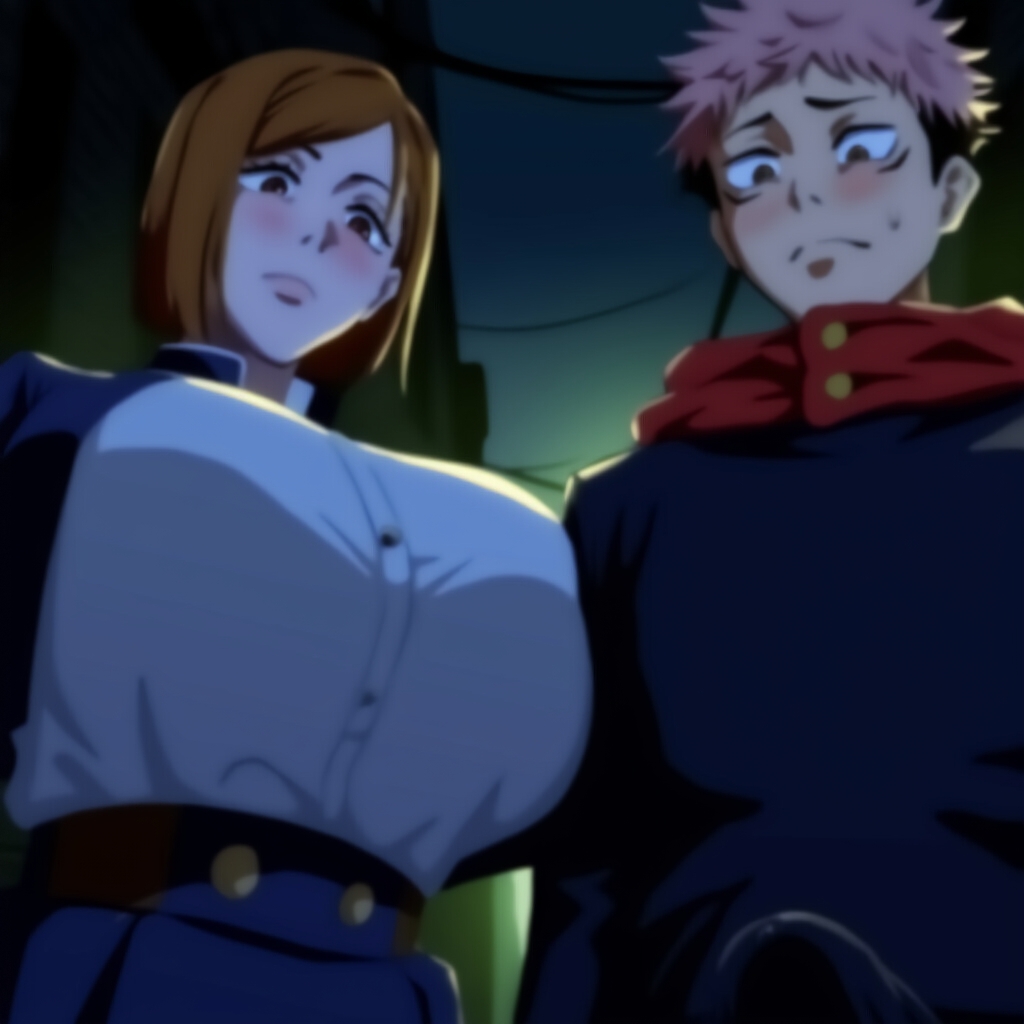 Kugisaki Nobara ＆ Yuuji Itadori【AI Generated】 page 5 full