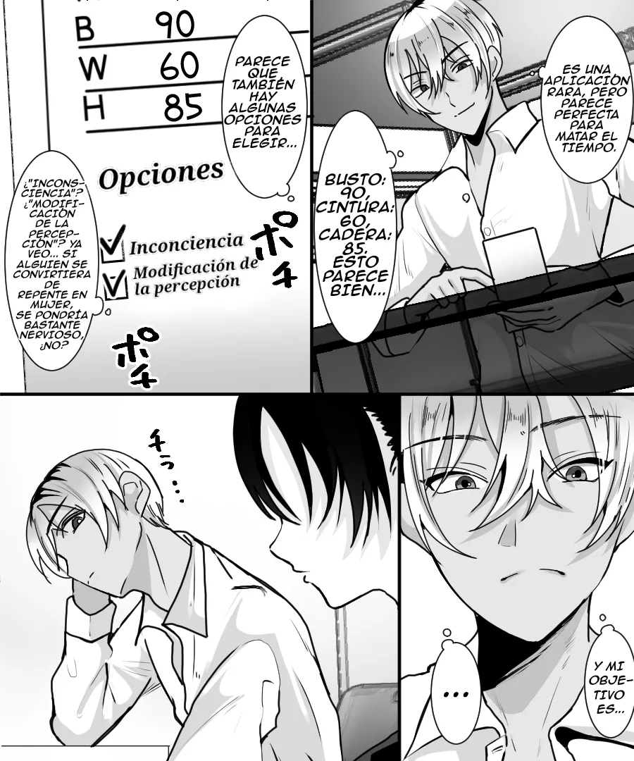 With My Sex Change App, I’ll Turn Him Into the Perfect Gyaru Slut! page 4 full