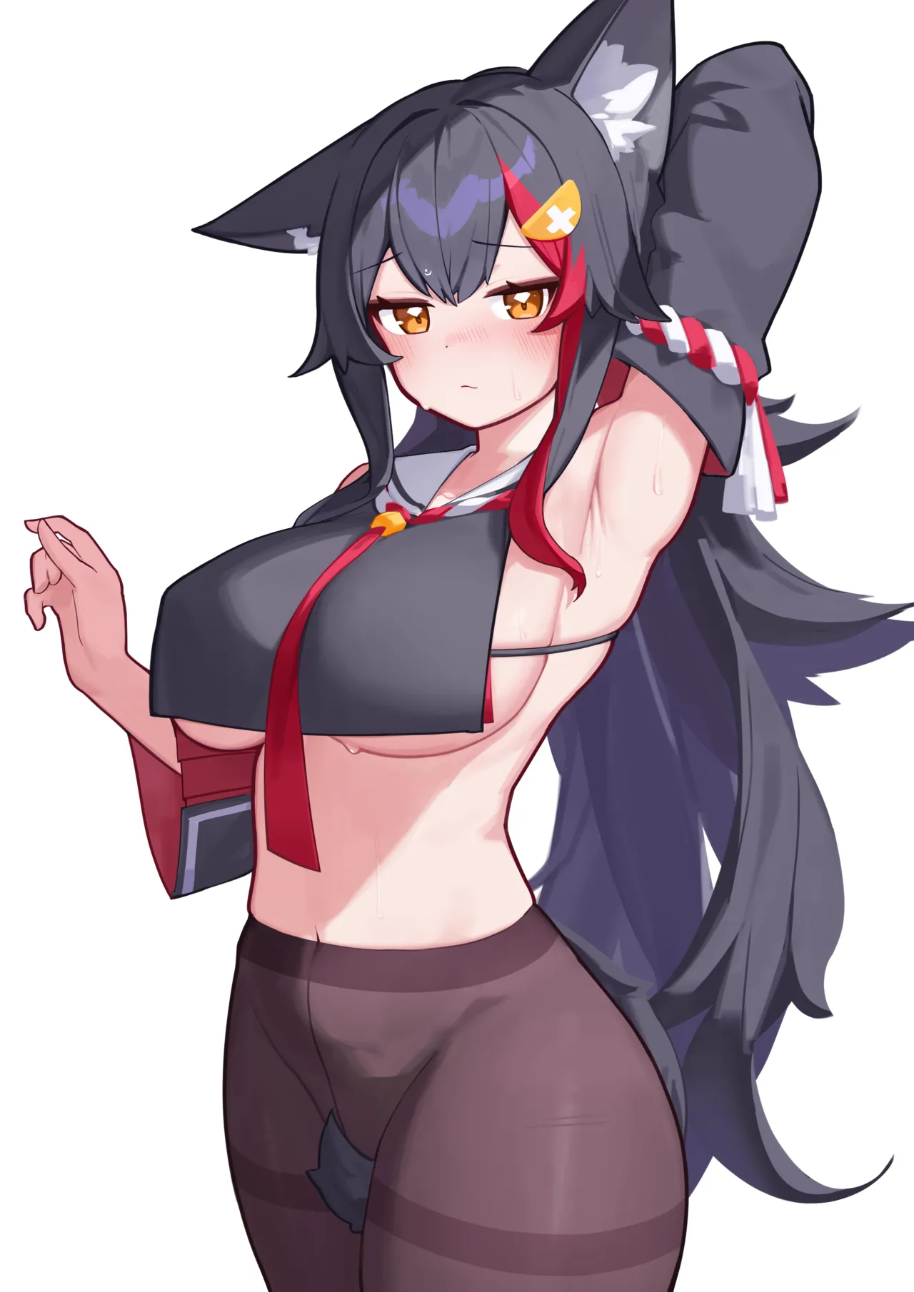 MOシャ脇+ストッキング page 2 full