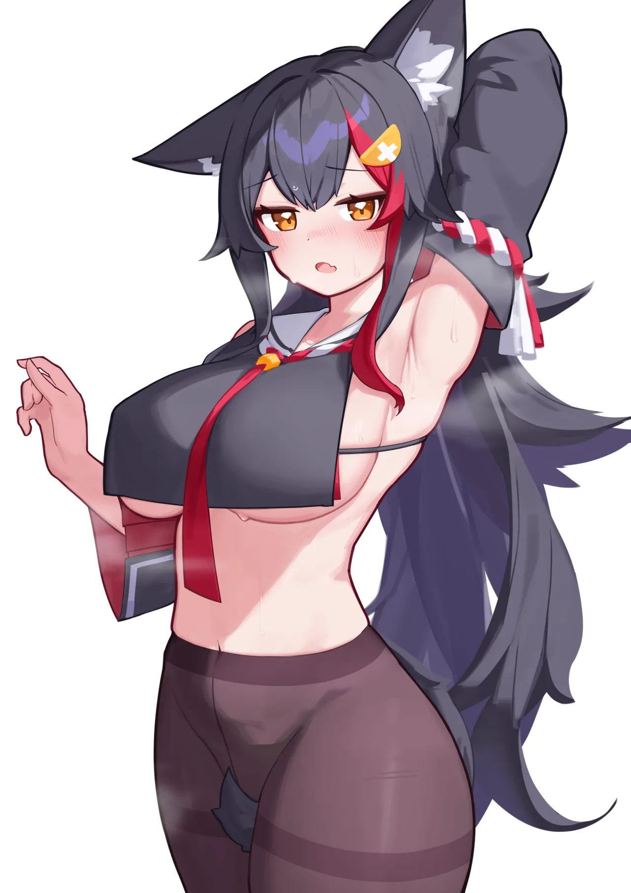 MOシャ脇+ストッキング page 3 full
