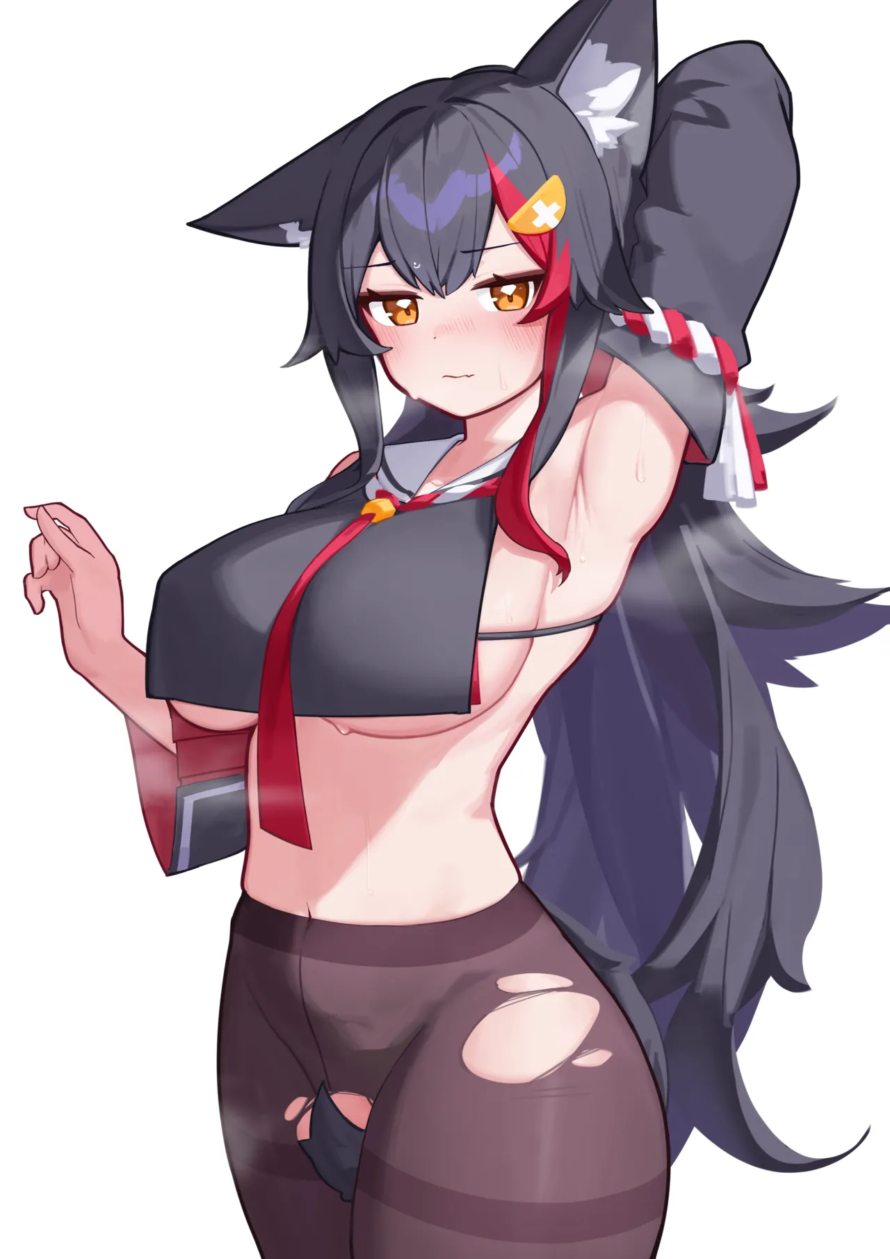 MOシャ脇+ストッキング page 4 full
