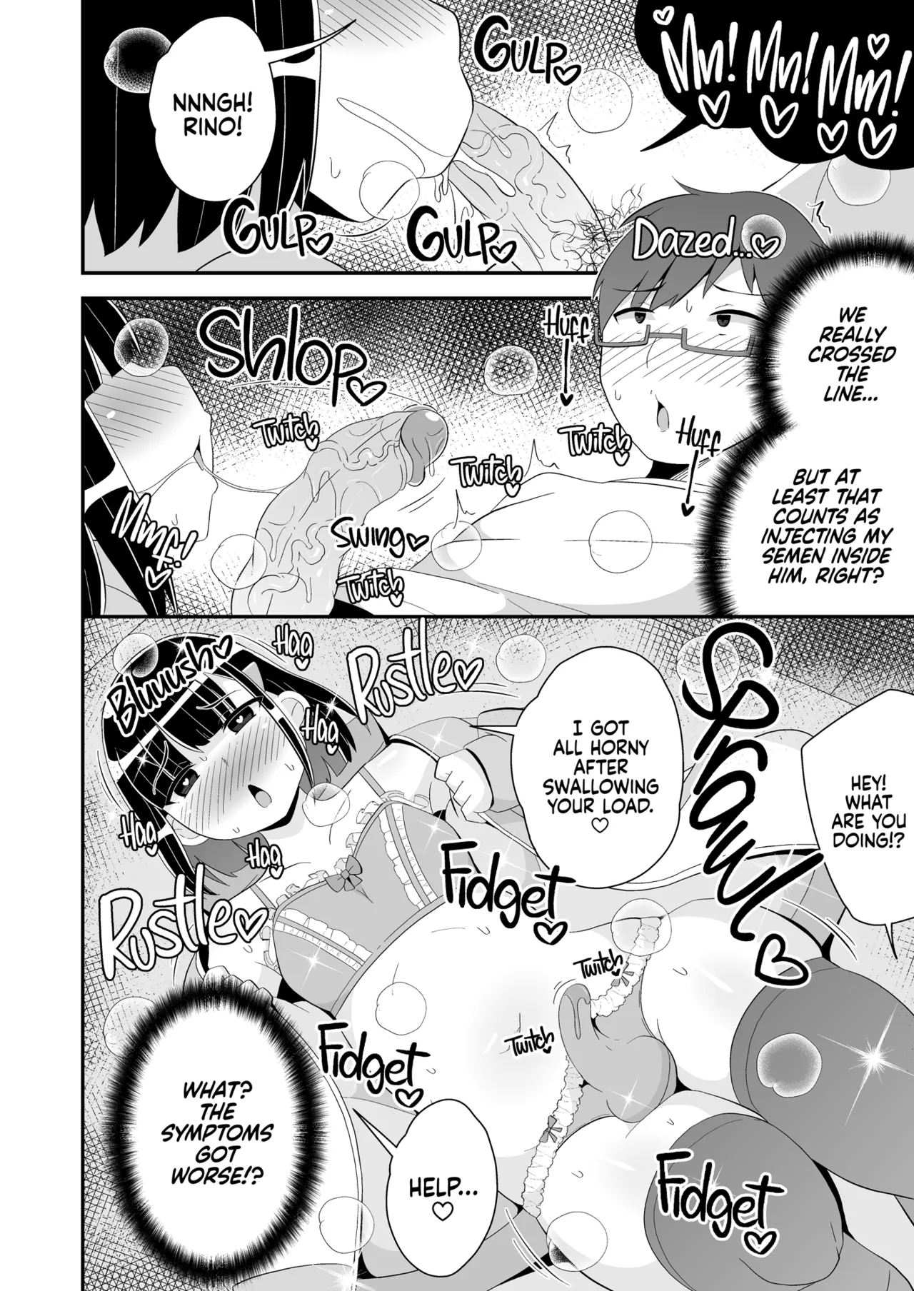 Mesuhomo-byou ni Natta Shinyuu | My Best Friend Caught Gay Femboy Disease page 8 full