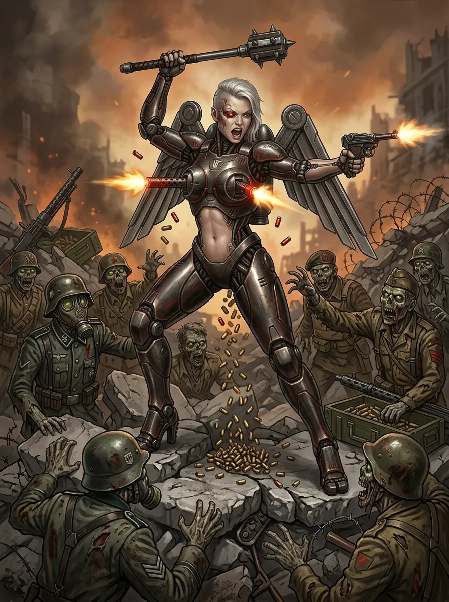 Wolfenstein Parody: Valkyrie Battle Maiden page 6 full