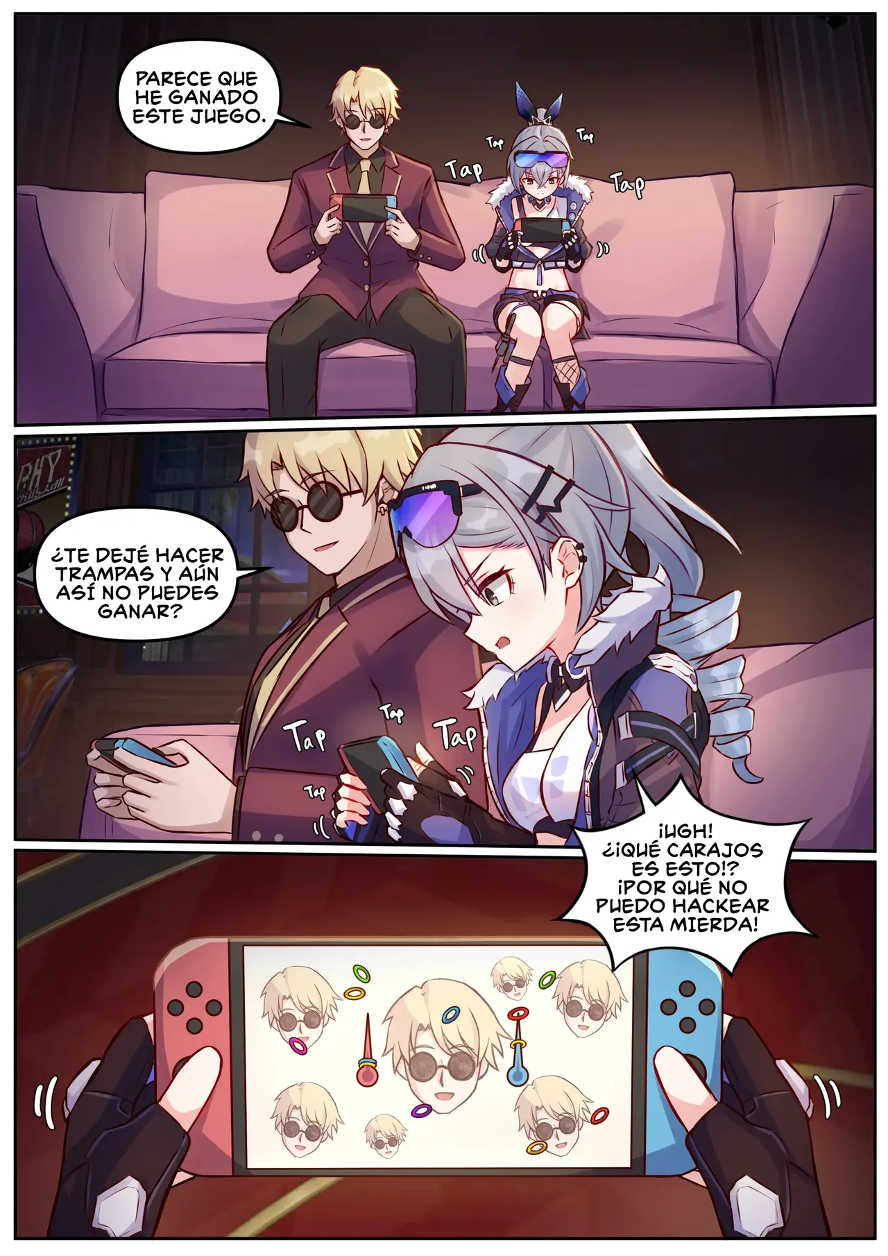 Finish Silver Wolf page 1 full