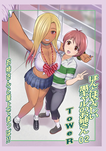 Honto wa yasashii kuro gyaru no onesan 02 cover