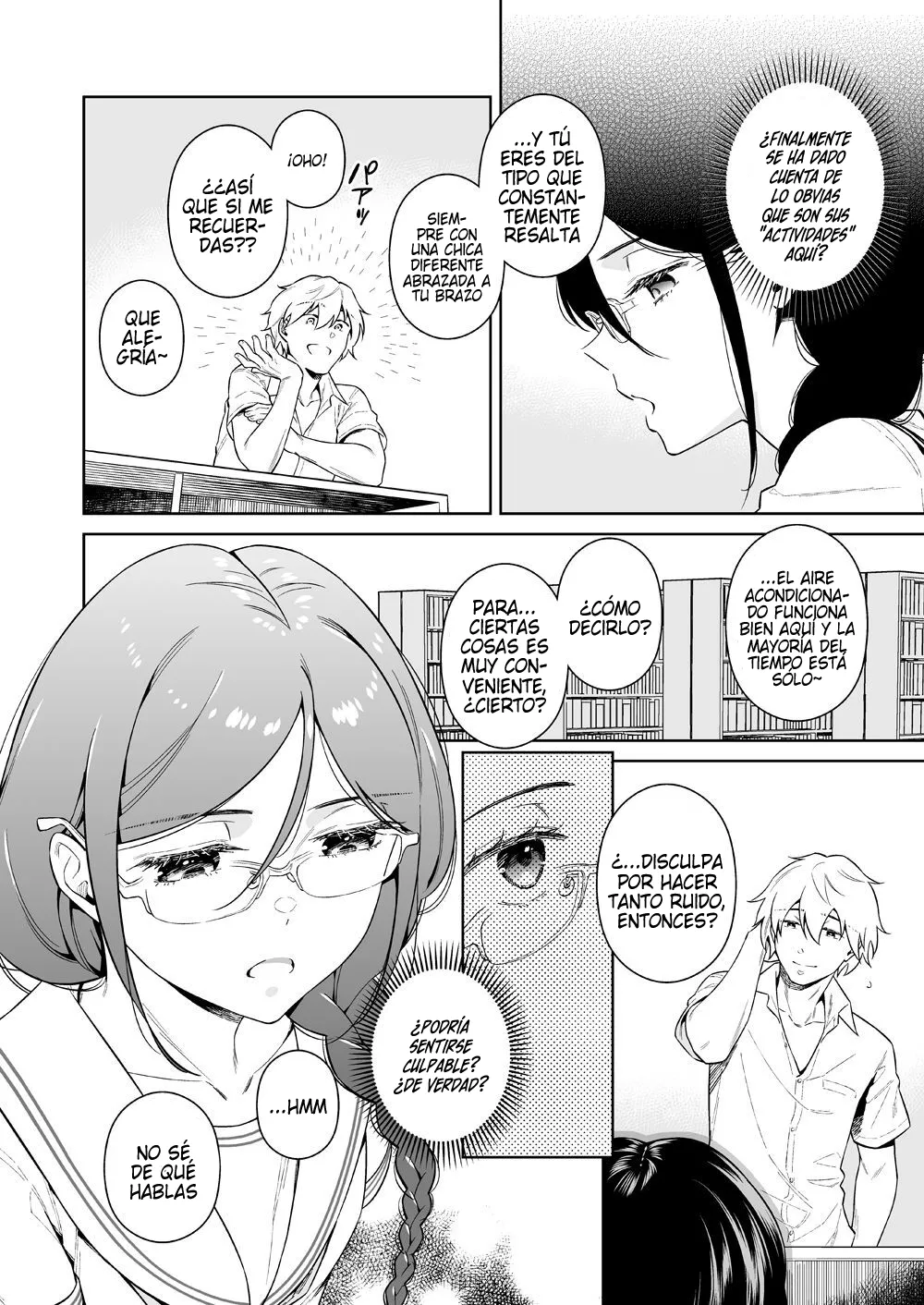 La bestia en la biblioteca - Toshoshitsu no Kedamono-tachi page 8 full