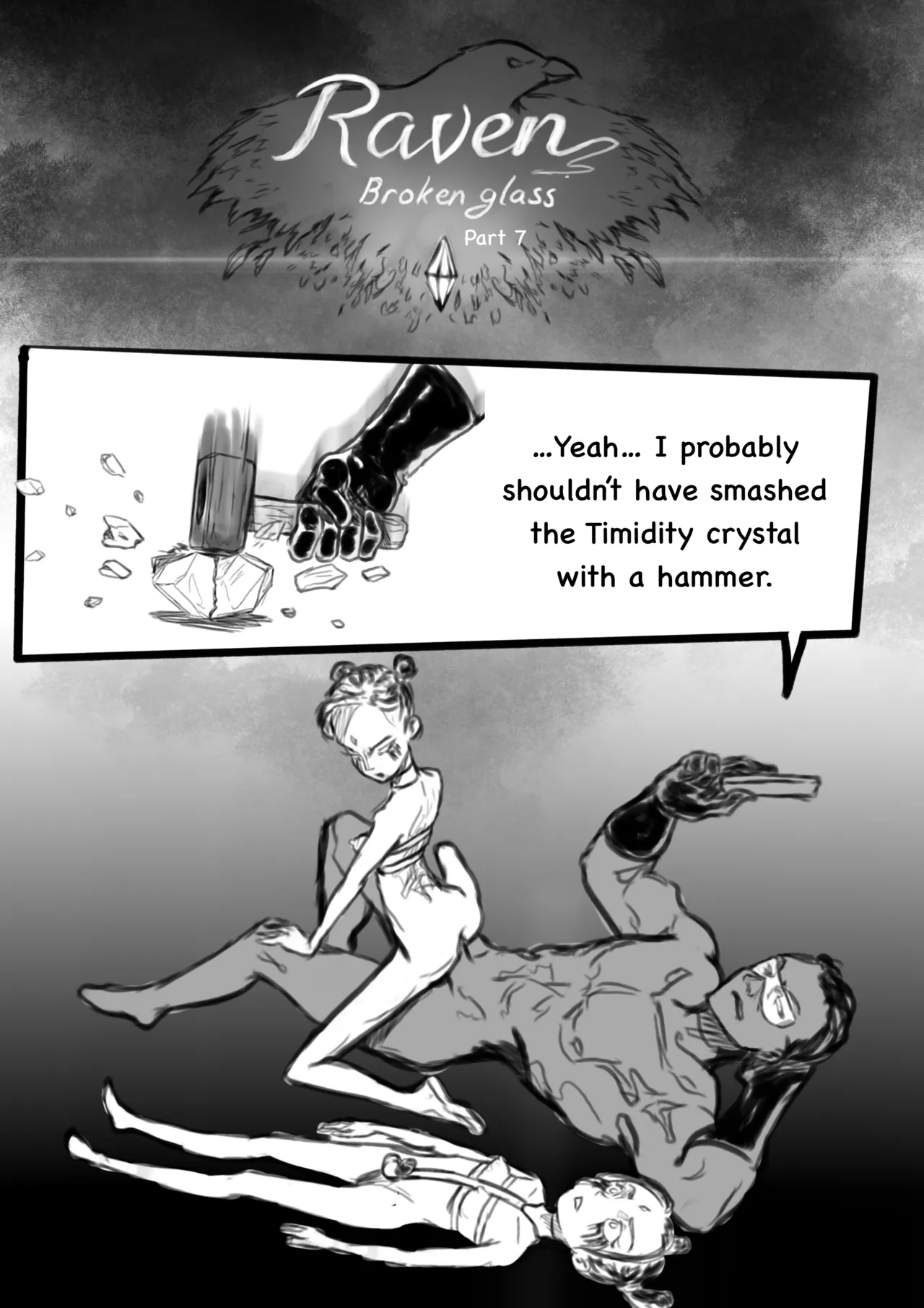 Ashifff: Raven – Part 7: Broken glass page 1 full