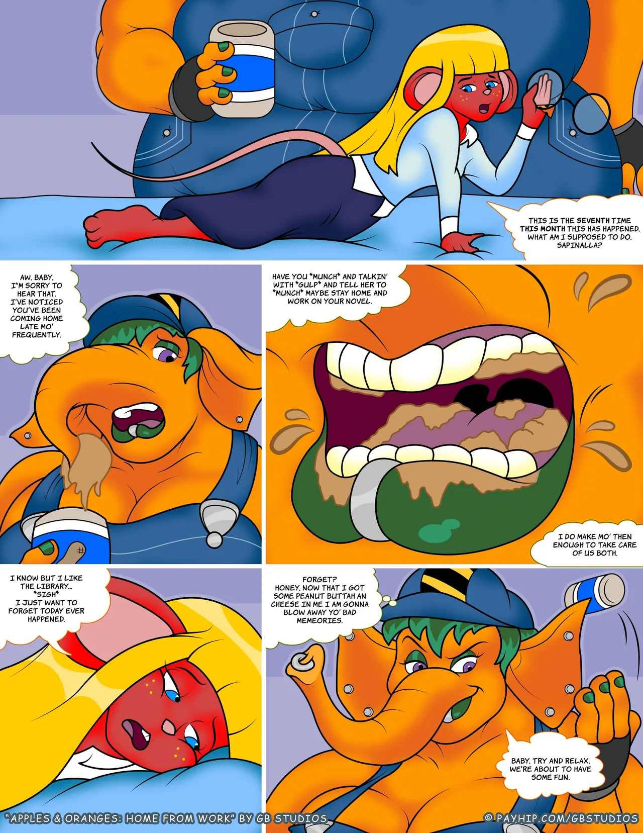 Apples &amp; Oranges #1: Home From Work page 6 full