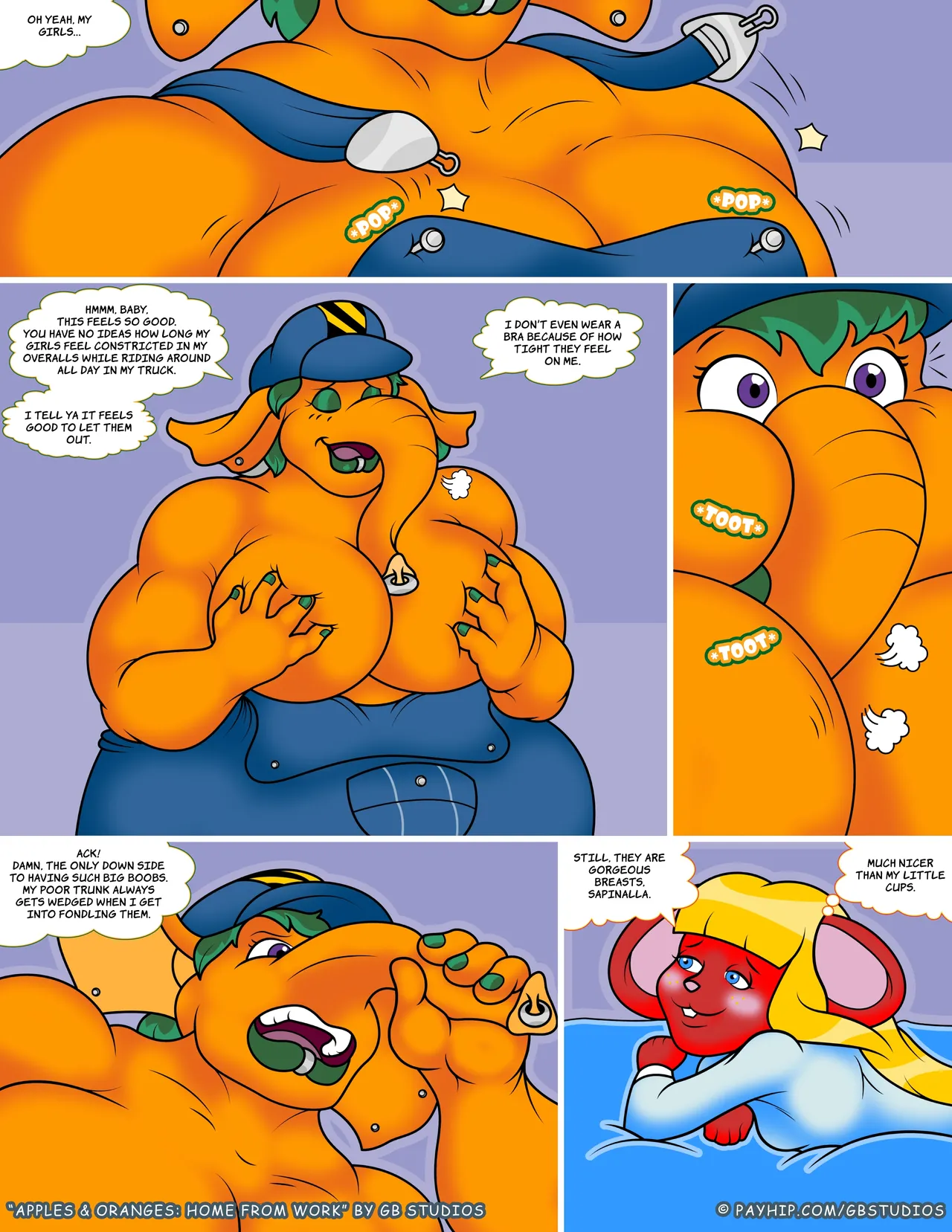 Apples &amp; Oranges #1: Home From Work page 7 full