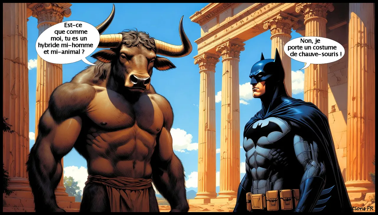 Theme: Minotaur – Part 5 – DC Comics – Artist: Nikocreations FR –  – page 2 full