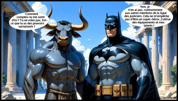 Theme: Minotaur – Part 5 – DC Comics – Artist: Nikocreations FR –  – cover