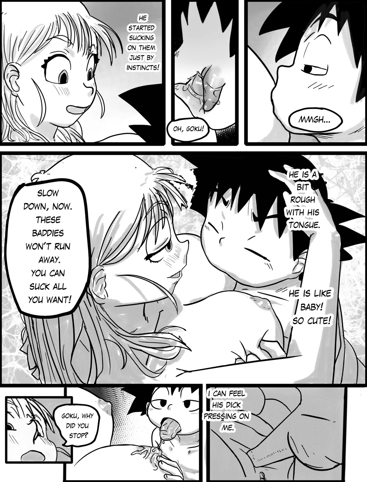 Straight Shota time goku X bulma part 1 page 10 full