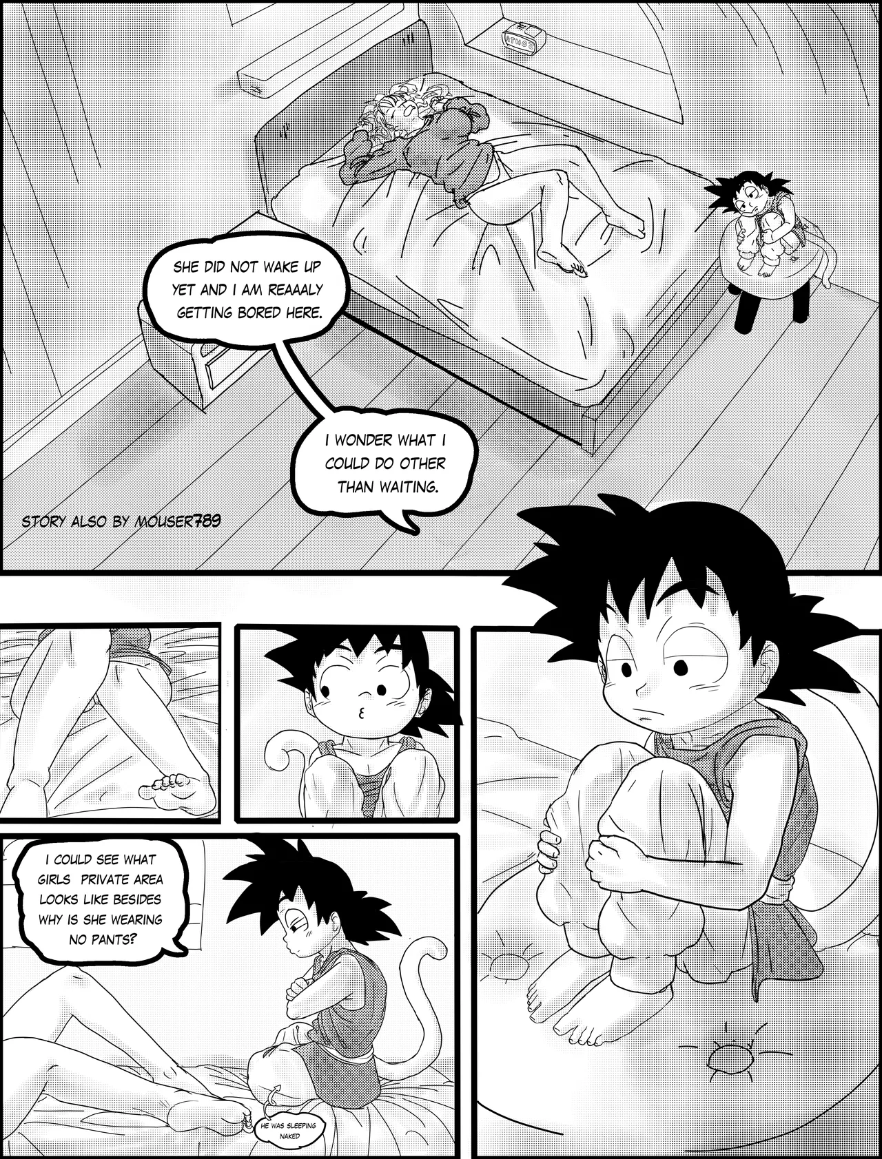 Straight Shota time goku X bulma part 1 page 2 full