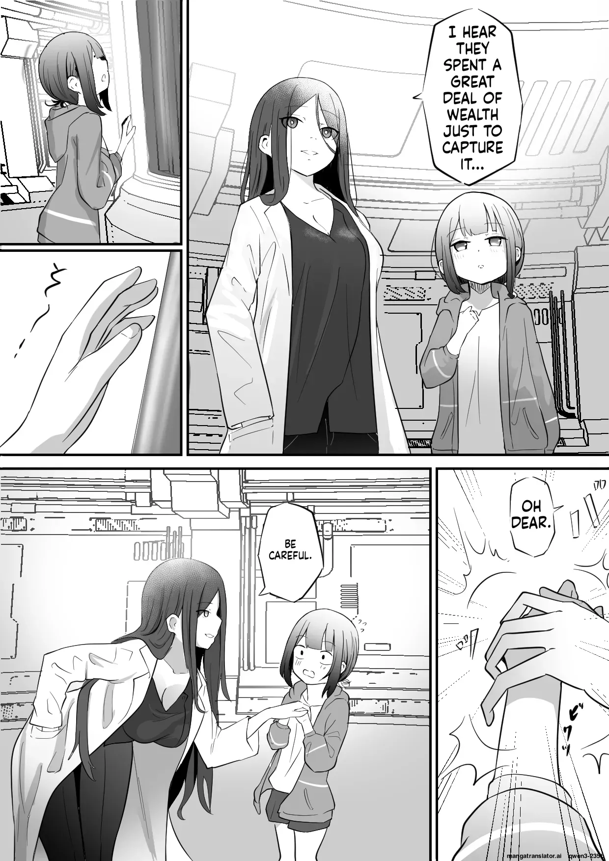 Jikken-shitsu kara Dassou Shita Igyou no Shokushu Shinwa Seibutsu ni Hoshoku Saretari Hanshoku Aite ni Saserareru Ohanashi page 3 full