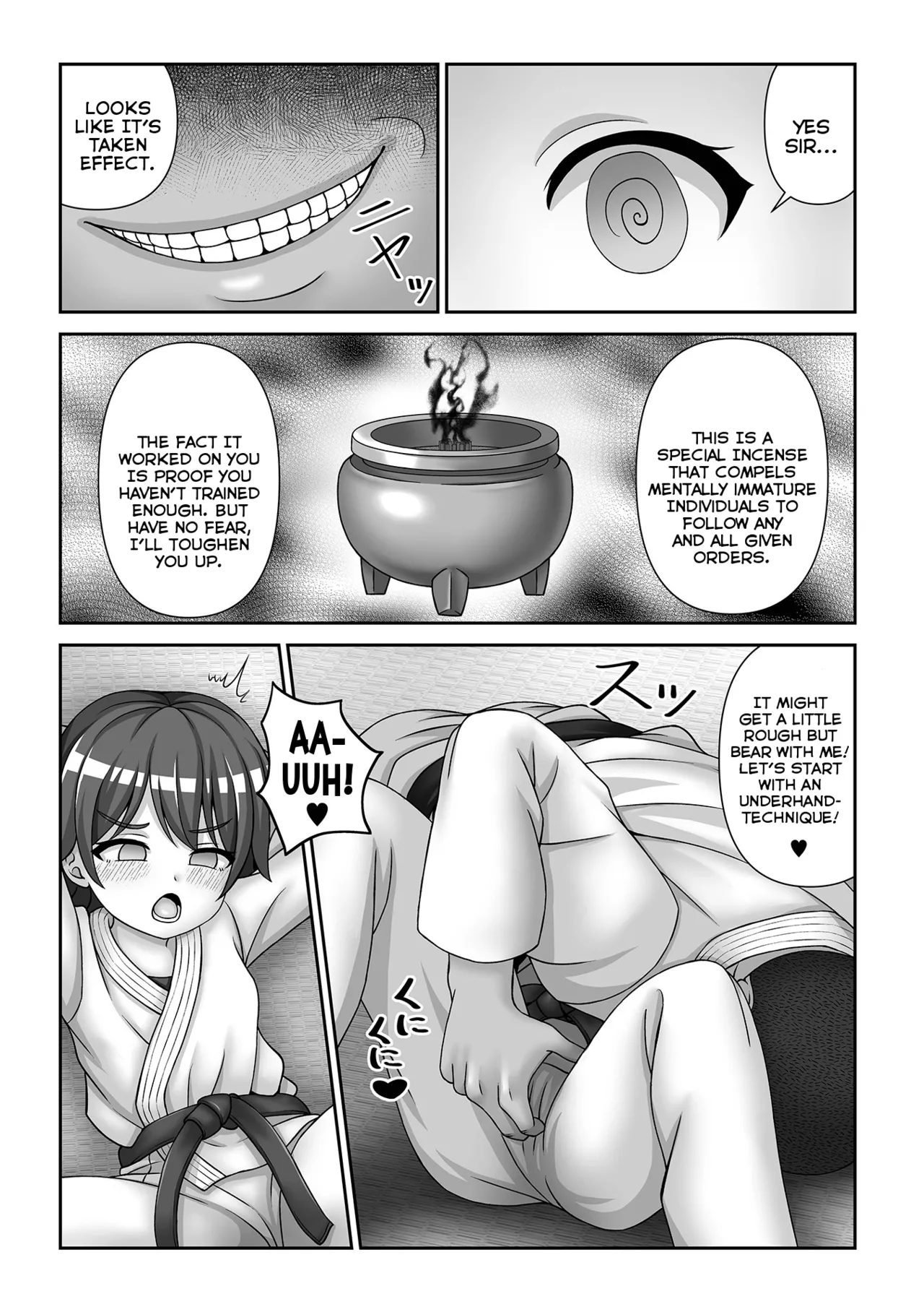 Judo Musume no Tanetsuke Inokori Renshuu | A Judo Girl's After-School Breeding Training page 4 full