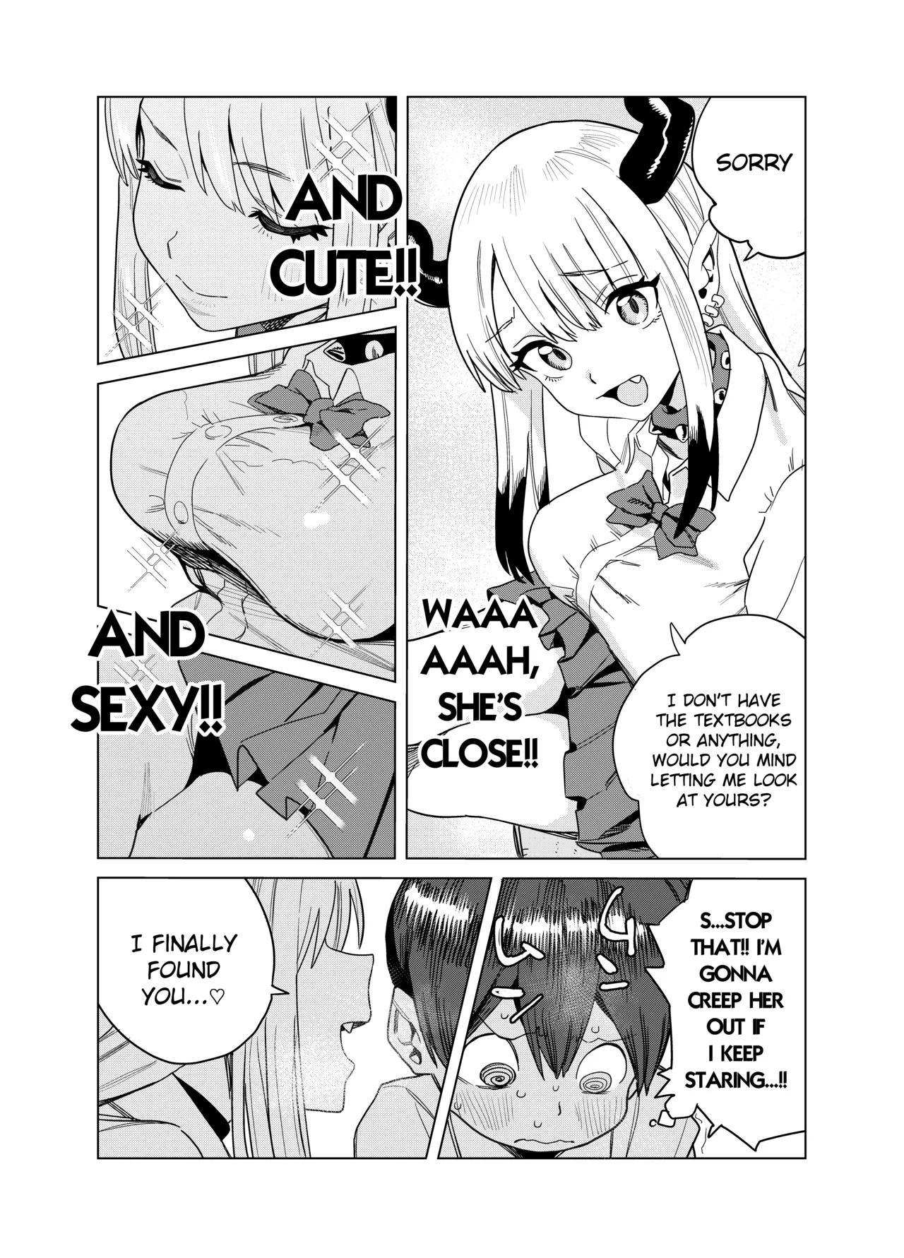 Tenkou Shitekita Gal Succubus no Gochisou wa Boku Hitori!? page 6 full