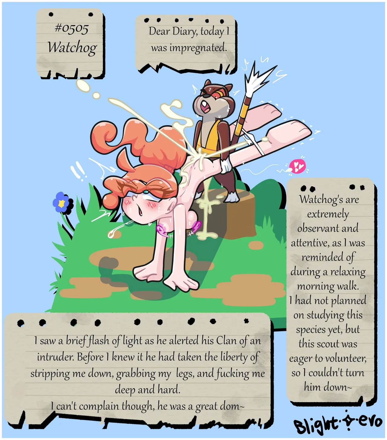 Professor Sonia's PokeDEX page 5 full