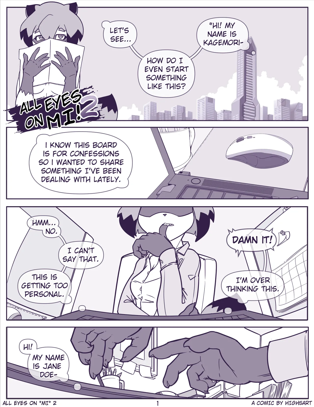 All Eyes on "Mi"!: Part 2 page 1 full
