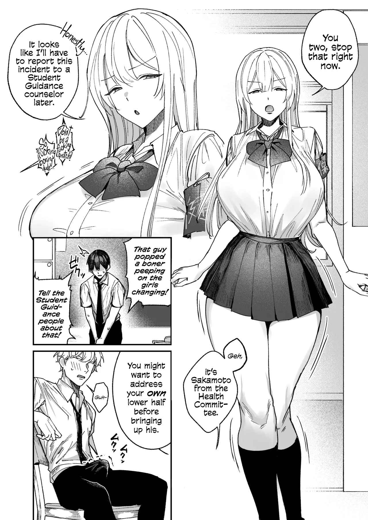 That Playful Health Committee Member Is Weirdly Kind | Seiso-kei Hoken Iin wa Ijou ni Yasashii page 3 full