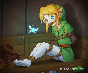 Our Hero Is In Trouble by Ninja-Gokko cover